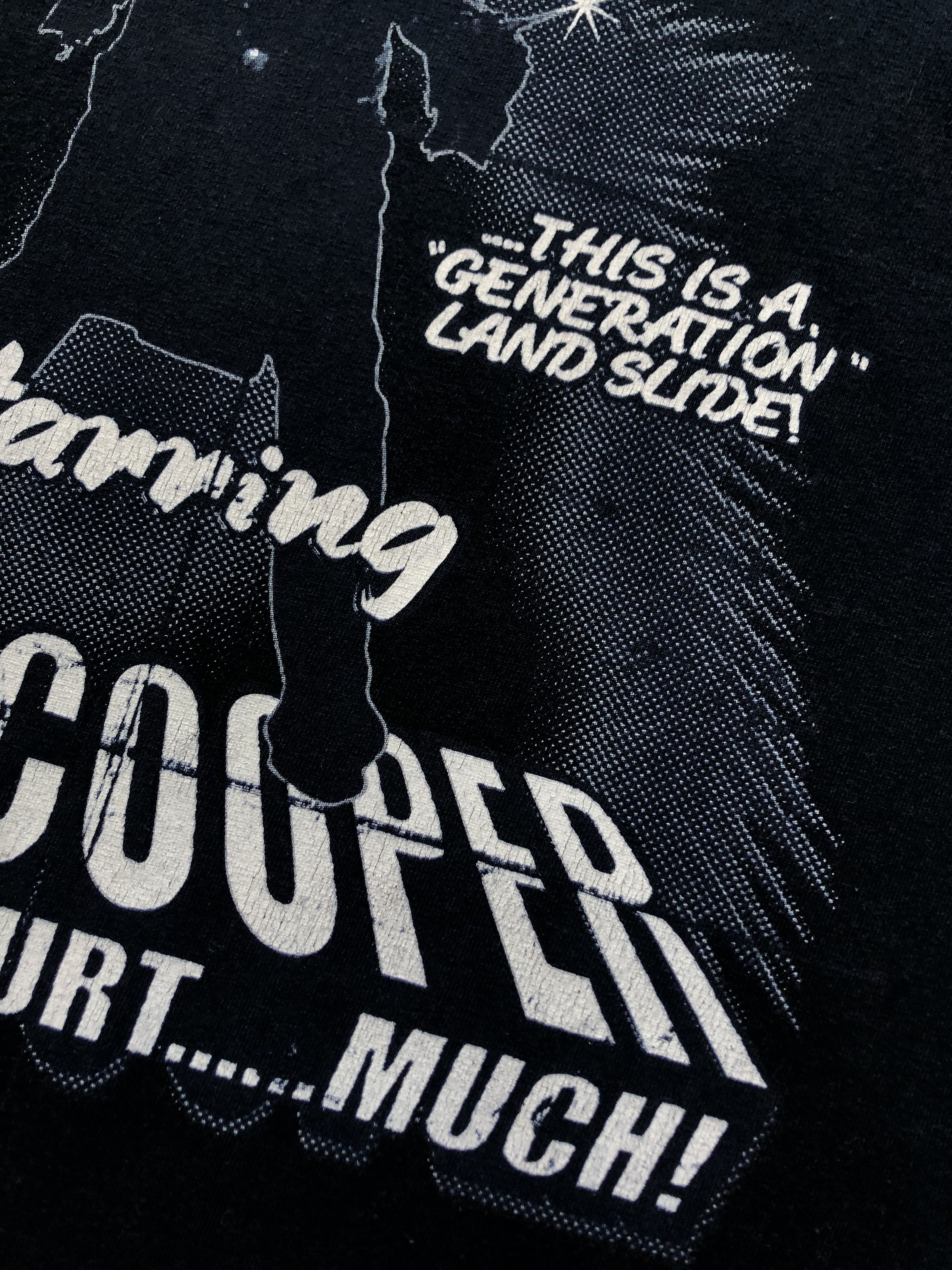 Band Tees × Vintage Vintage Alice Cooper Band Tee Shirt Rare Hype Y2K Drill Size US M / EU 48-50 / 2 - 8 Thumbnail