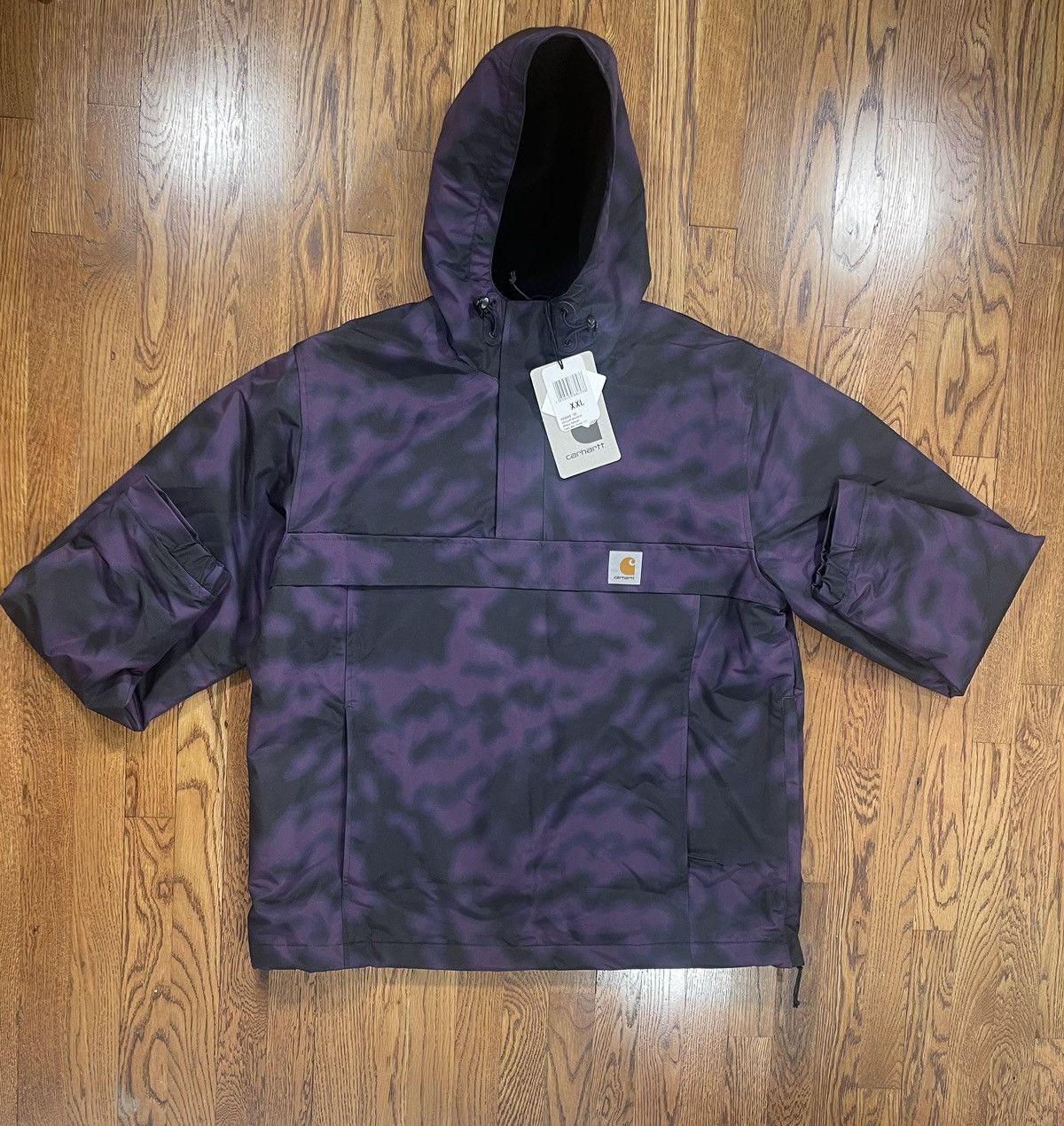 Carhartt WIP Nimbus Pullover Jacket Purple & Black 2XL