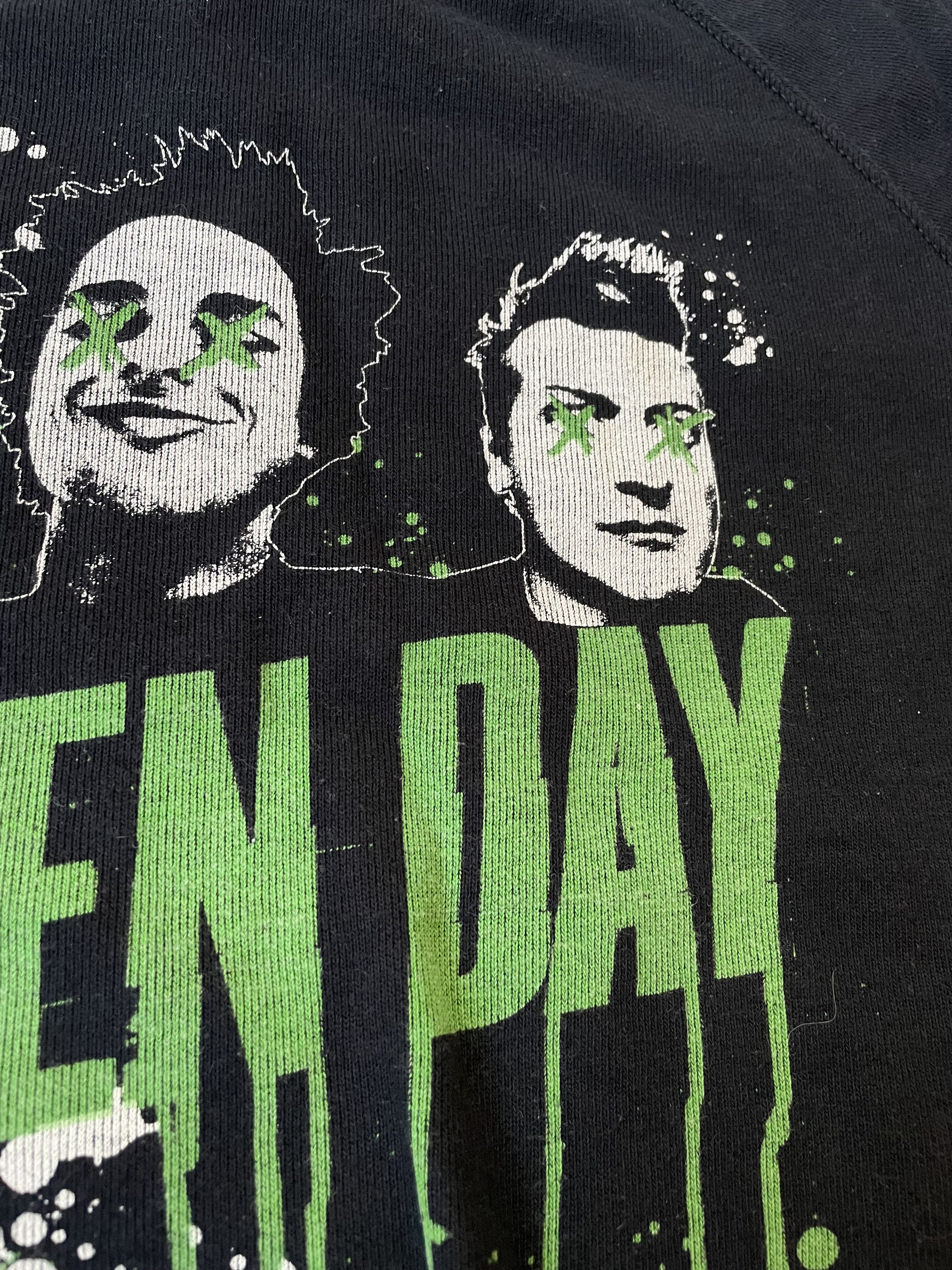 Band Tees × Vintage Vintage Green Day Sweatshirt Rare Band Y2K Hype Drill Size US S / EU 44-46 / 1 - 5 Thumbnail