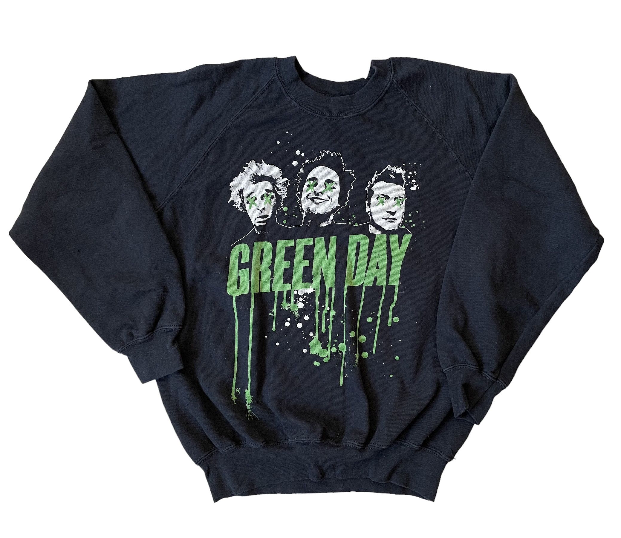 Band Tees × Vintage Vintage Green Day Sweatshirt Rare Band Y2K Hype Drill Size US S / EU 44-46 / 1 - 1 Thumbnail