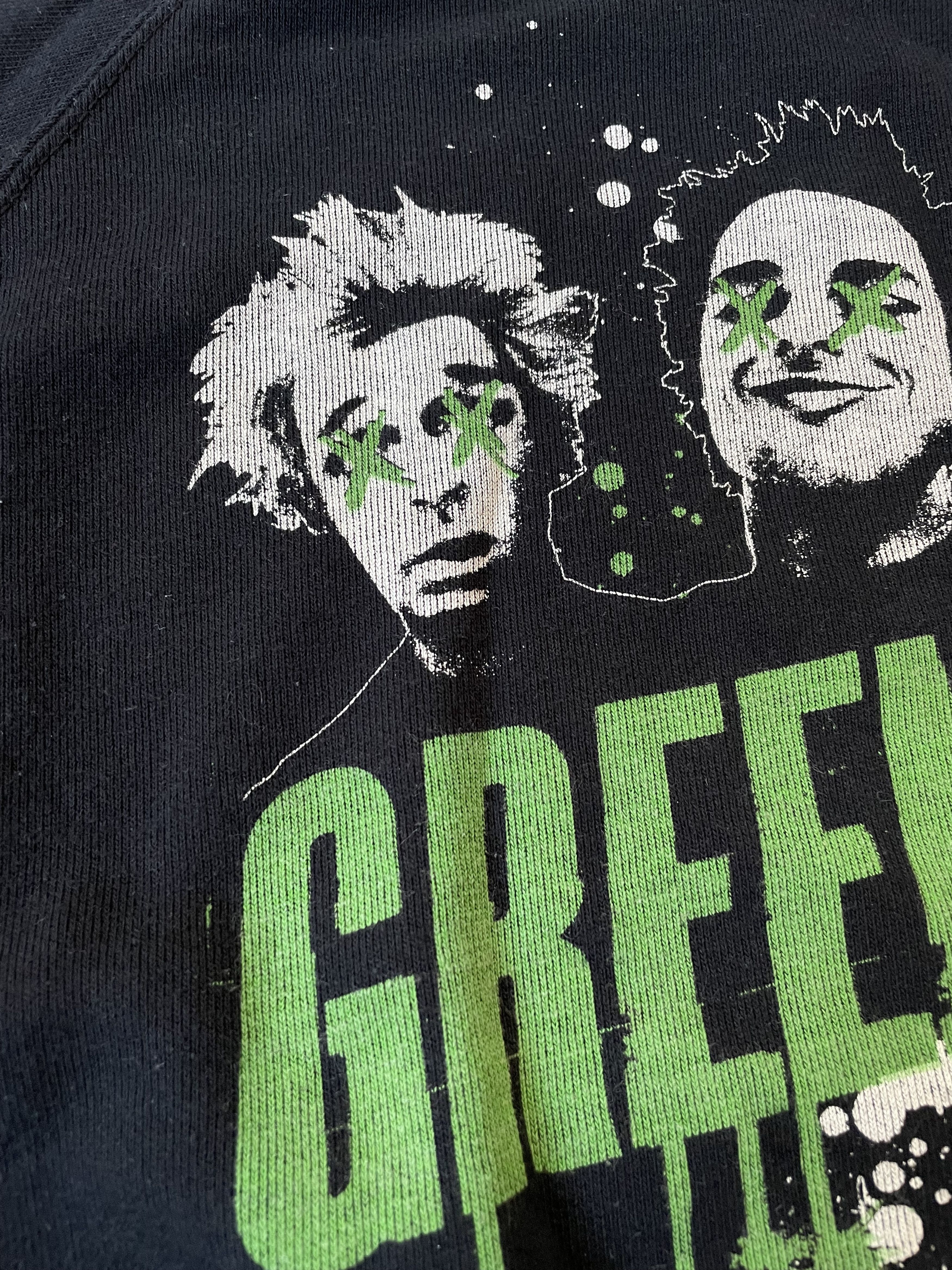 Band Tees × Vintage Vintage Green Day Sweatshirt Rare Band Y2K Hype Drill Size US S / EU 44-46 / 1 - 4 Thumbnail