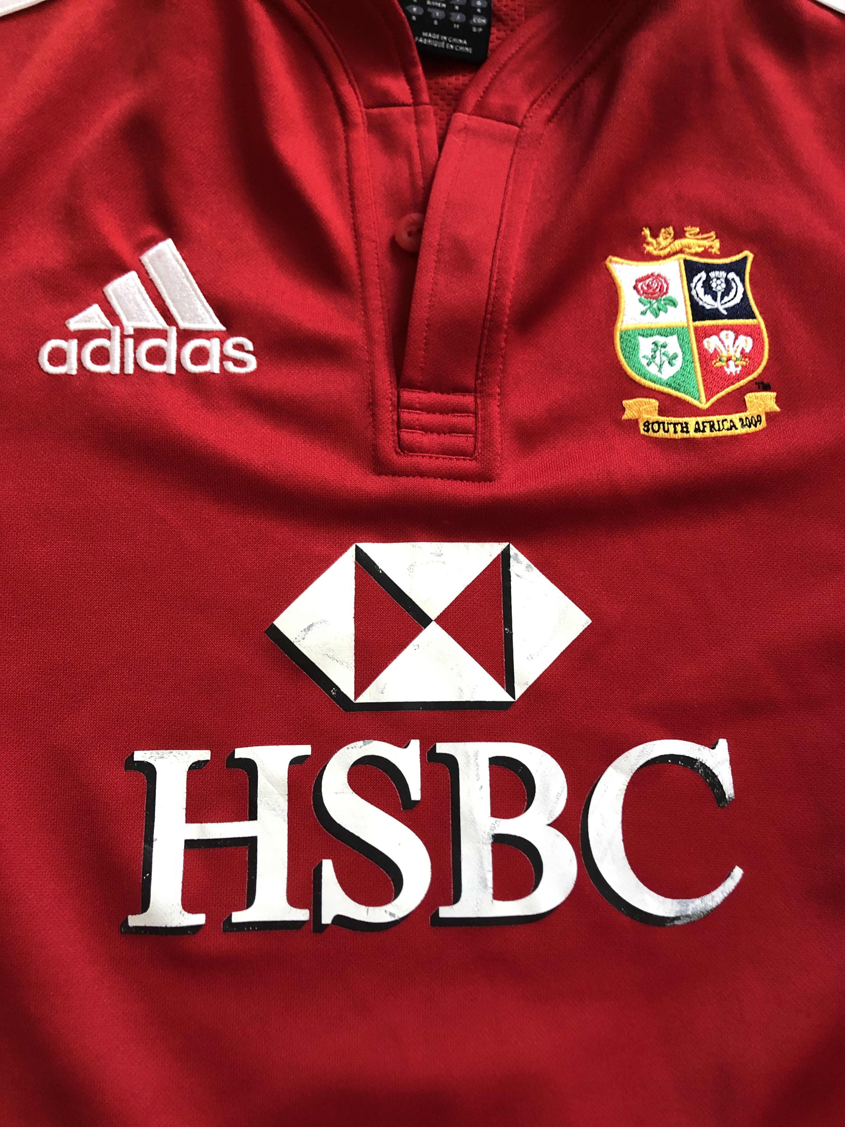 Adidas British Lions Rugby Union Adidas Jersey South Africa 2009 Size US S / EU 44-46 / 1 - 3 Thumbnail