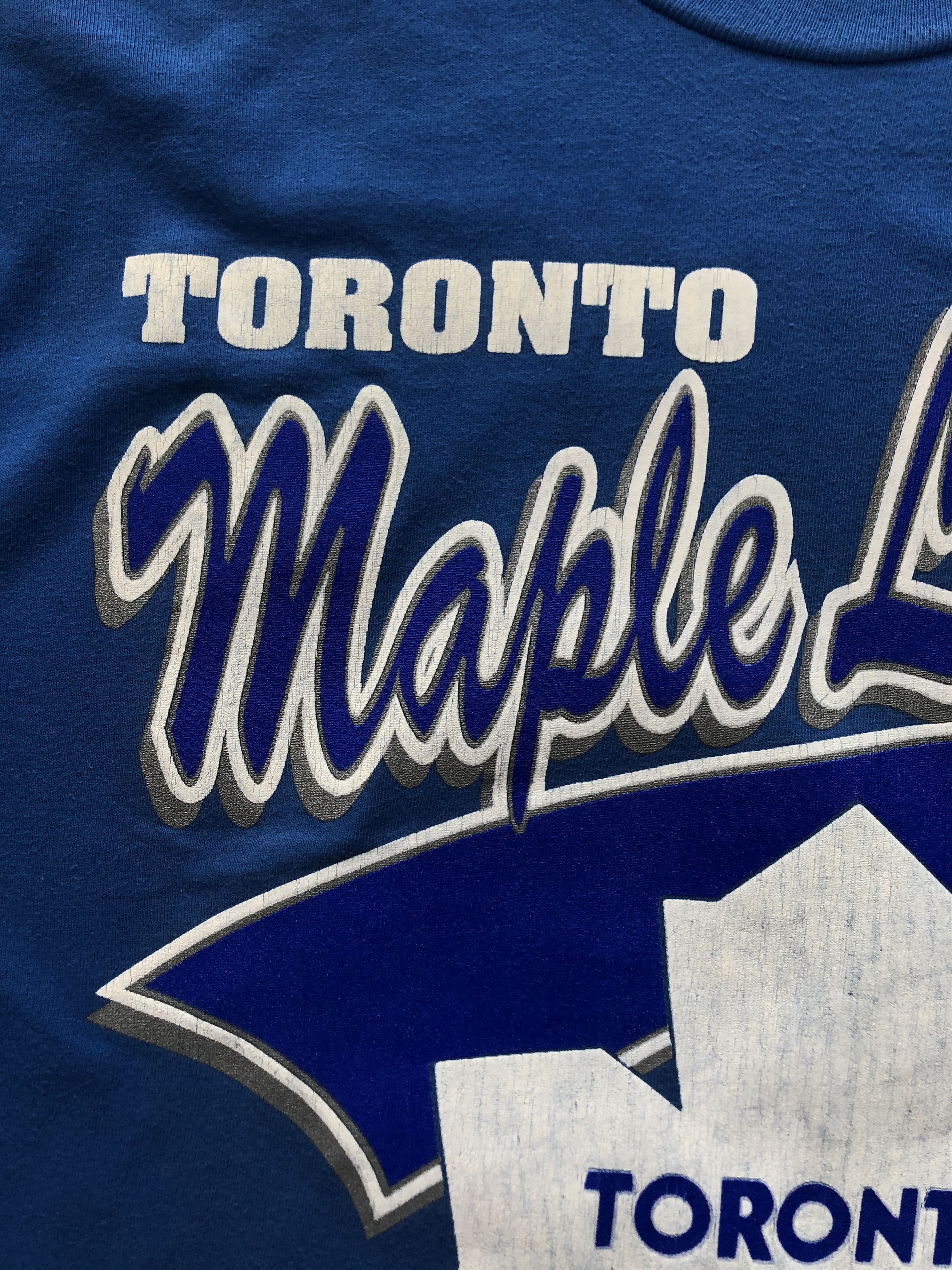 NHL Vintage Toronto Maple Leafs NHL Tee 1992 Canada Shirt Size US L / EU 52-54 / 3 - 7 Thumbnail