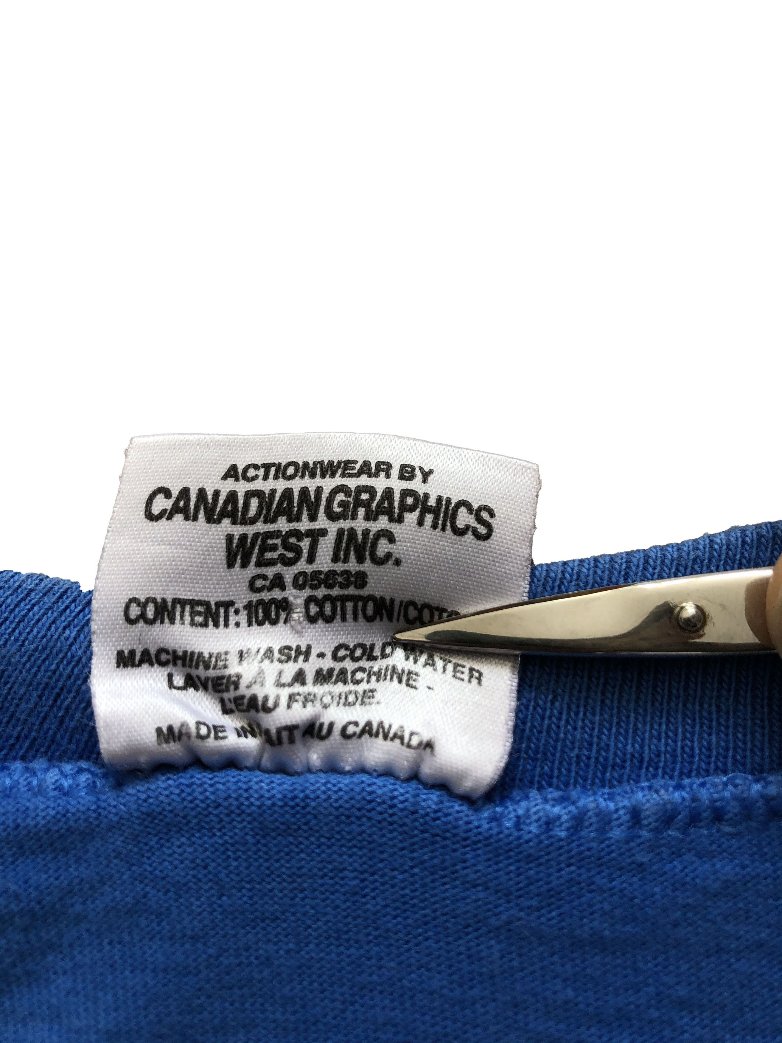 NHL Vintage Toronto Maple Leafs NHL Tee 1992 Canada Shirt Size US L / EU 52-54 / 3 - 11 Thumbnail