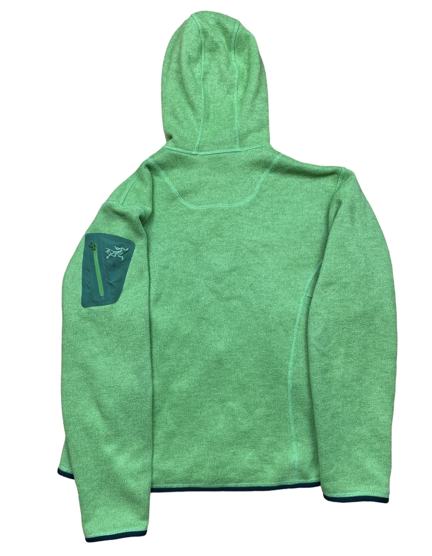 Arc'teryx × Vintage Vintage Arcteryx Polartec Fleece Jacket Full Zip Hoodie Size L / US 10 / IT 46 - 3 Thumbnail