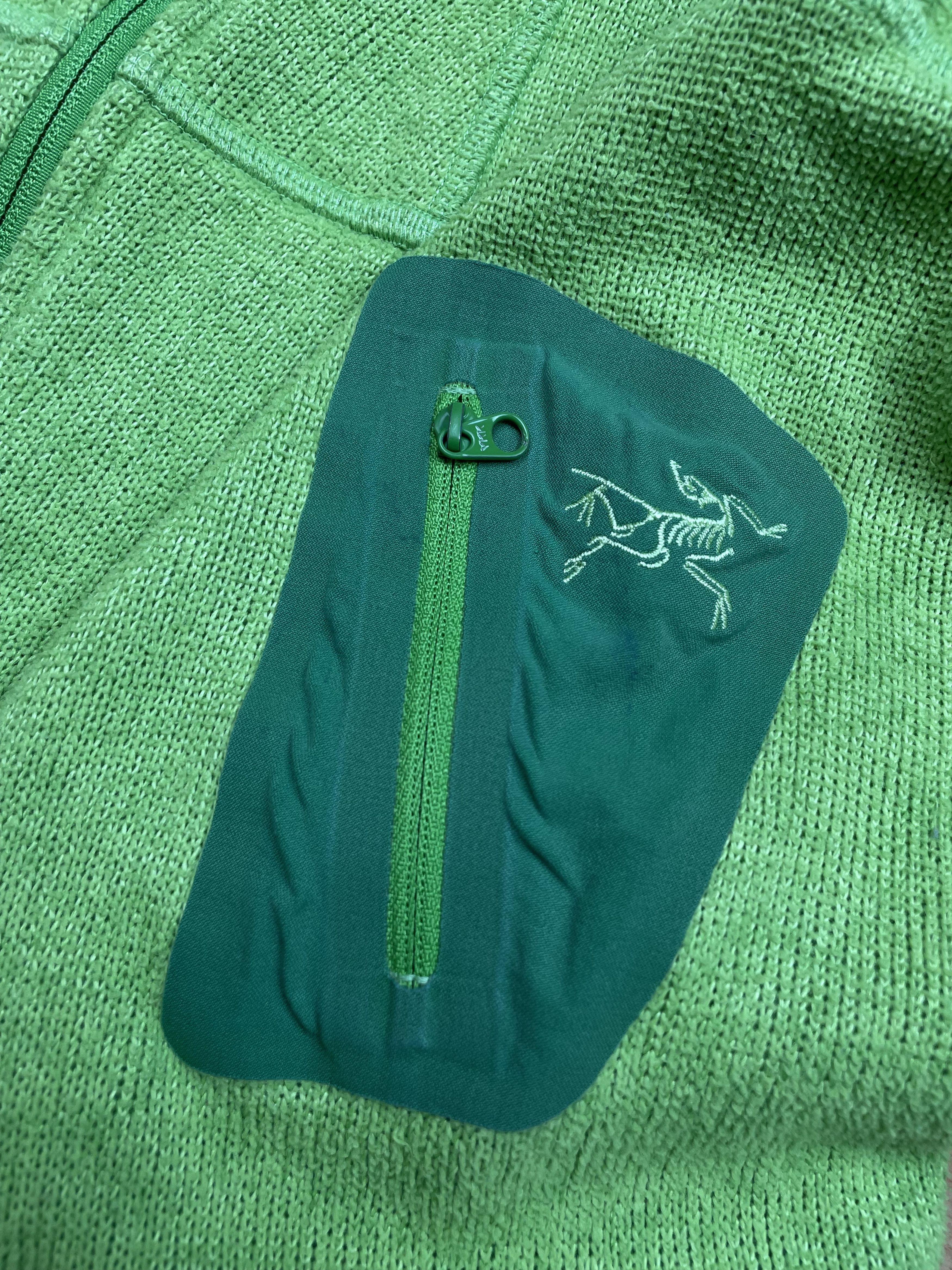 Arc'teryx × Vintage Vintage Arcteryx Polartec Fleece Jacket Full Zip Hoodie Size L / US 10 / IT 46 - 5 Thumbnail