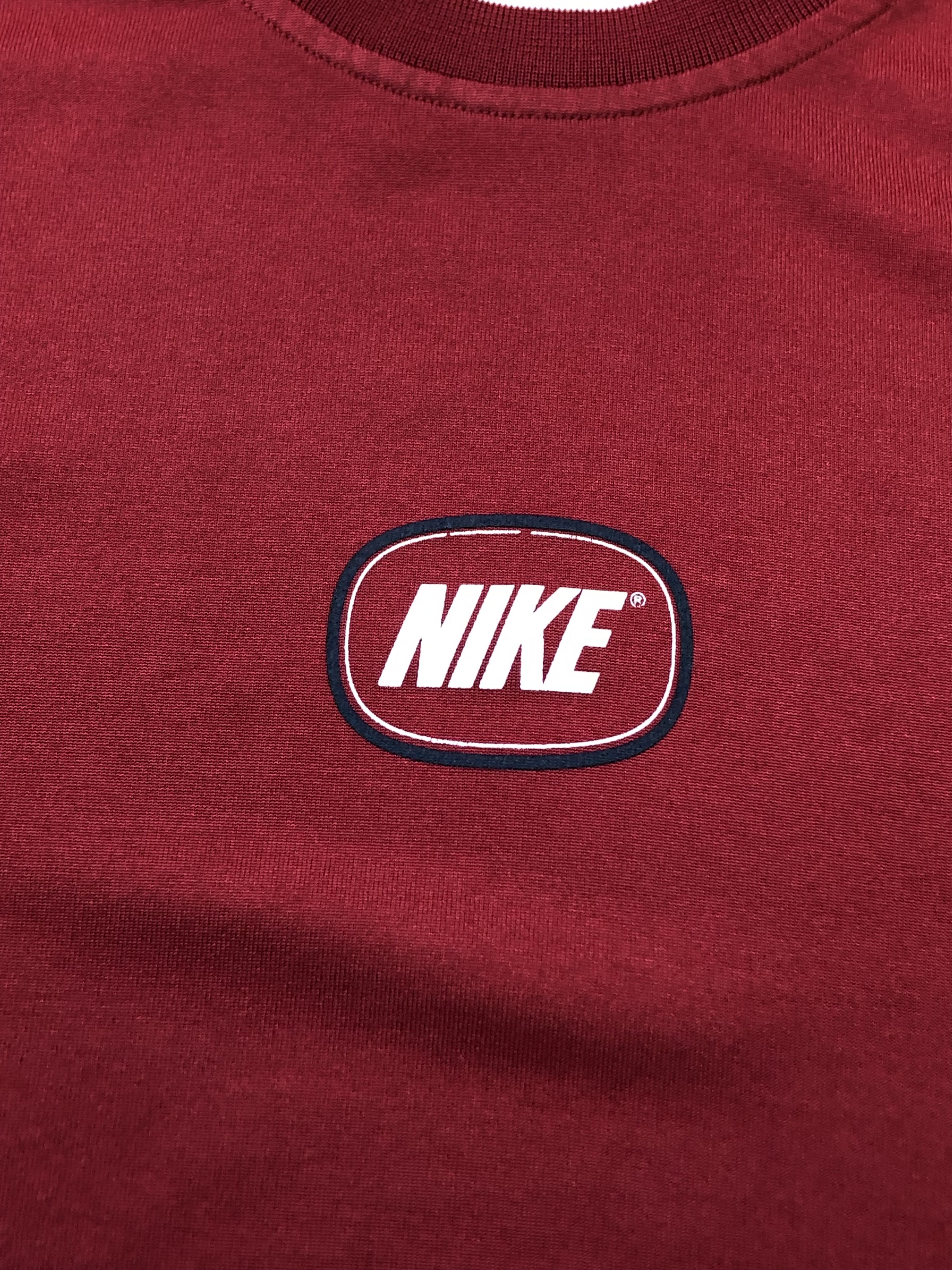 Nike × Vintage Vintage 90's Nike Big Logo Tee Shirt Rare Y2K Sport Hype Size US XL / EU 56 / 4 - 3 Thumbnail