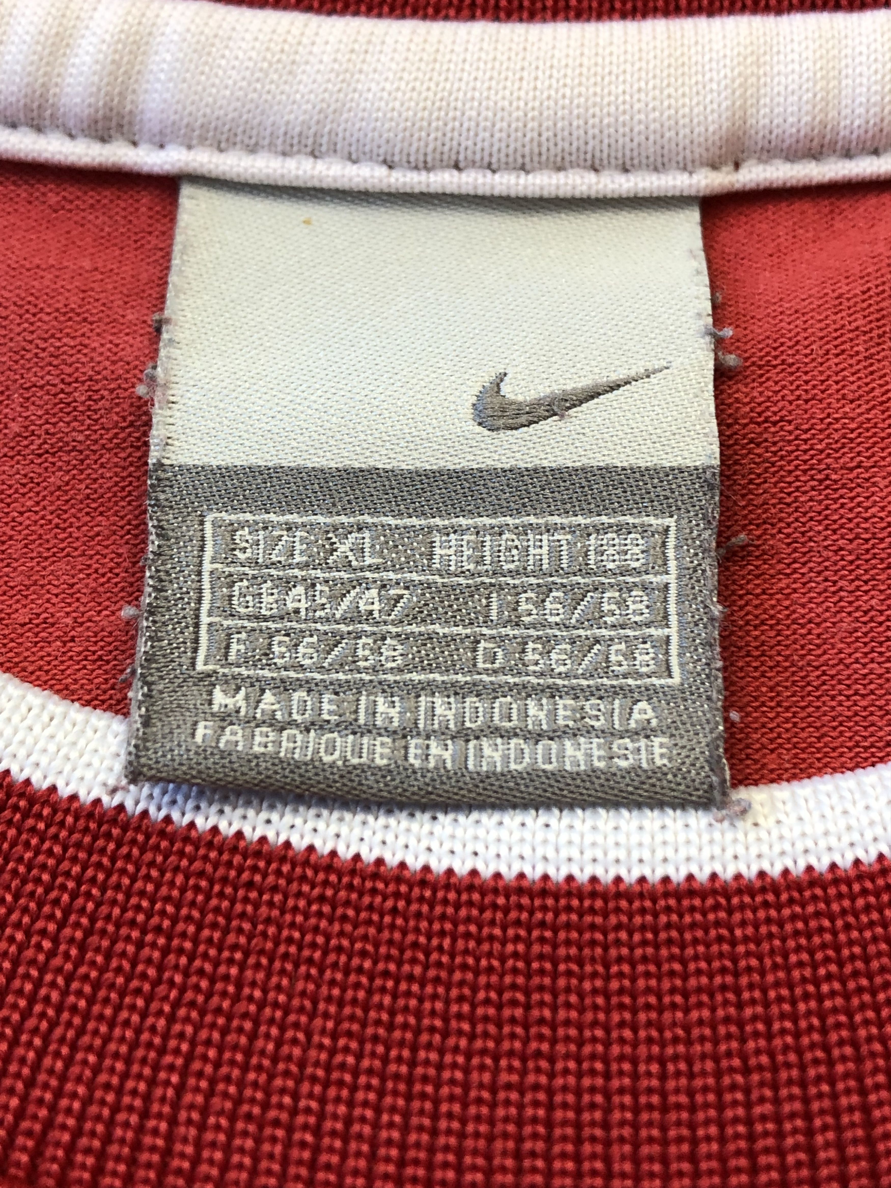 Nike × Vintage Vintage 90's Nike Big Logo Tee Shirt Rare Y2K Sport Hype Size US XL / EU 56 / 4 - 5 Thumbnail