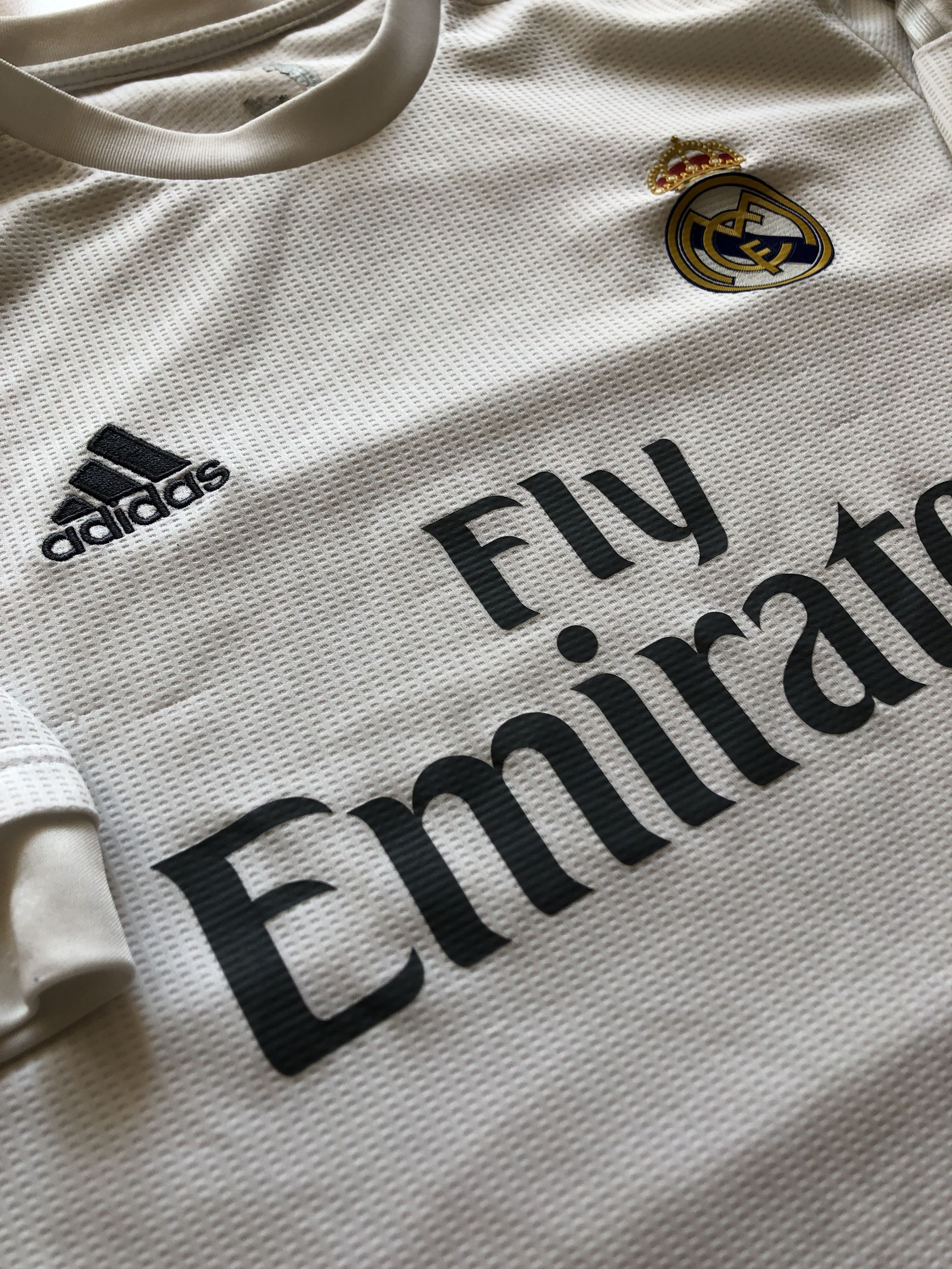 Adidas Real Madrid football shirt 2015 Soccer Tee Y2K Sport Hype Size US L / EU 52-54 / 3 - 4 Thumbnail