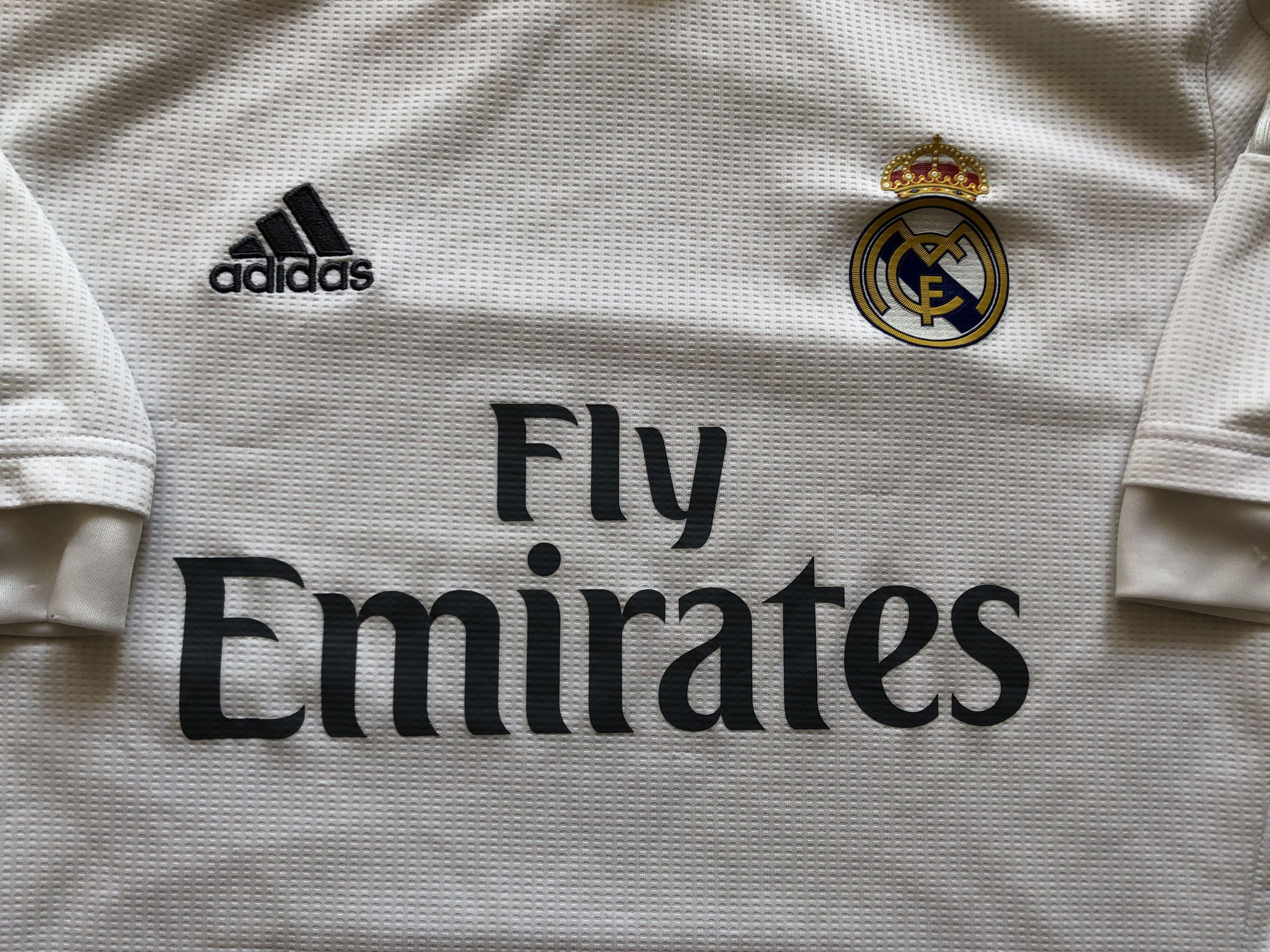 Adidas Real Madrid football shirt 2015 Soccer Tee Y2K Sport Hype Size US L / EU 52-54 / 3 - 3 Thumbnail