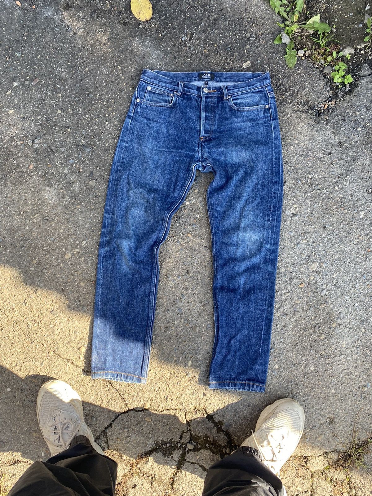 vintage APC denim pants, very rare