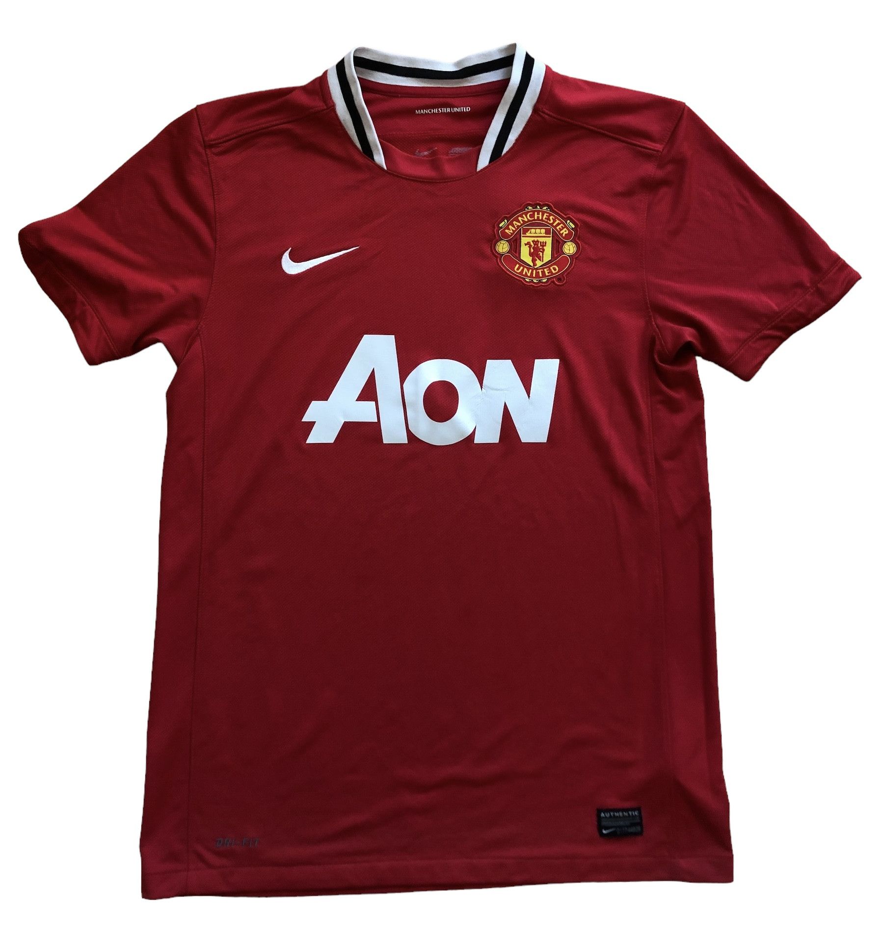 Nike Manchester United football shirt 2011 Jersey Rare Y2K Sport Size US M / EU 48-50 / 2 - 1 Thumbnail