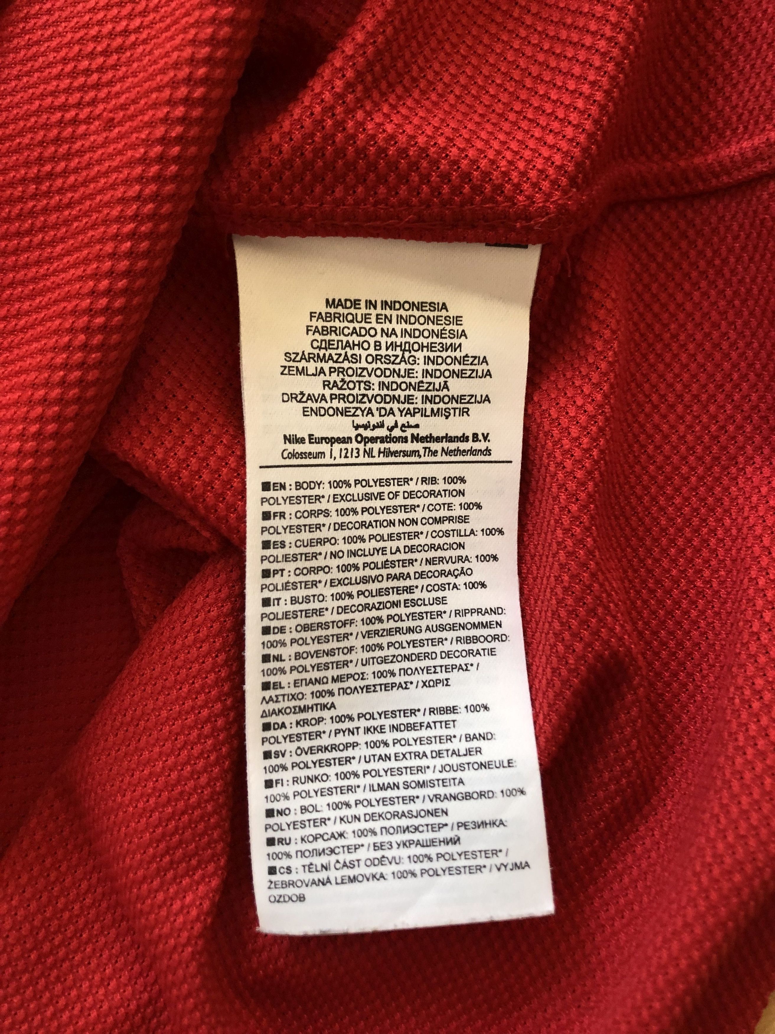 Nike Manchester United football shirt 2011 Jersey Rare Y2K Sport Size US M / EU 48-50 / 2 - 9 Thumbnail