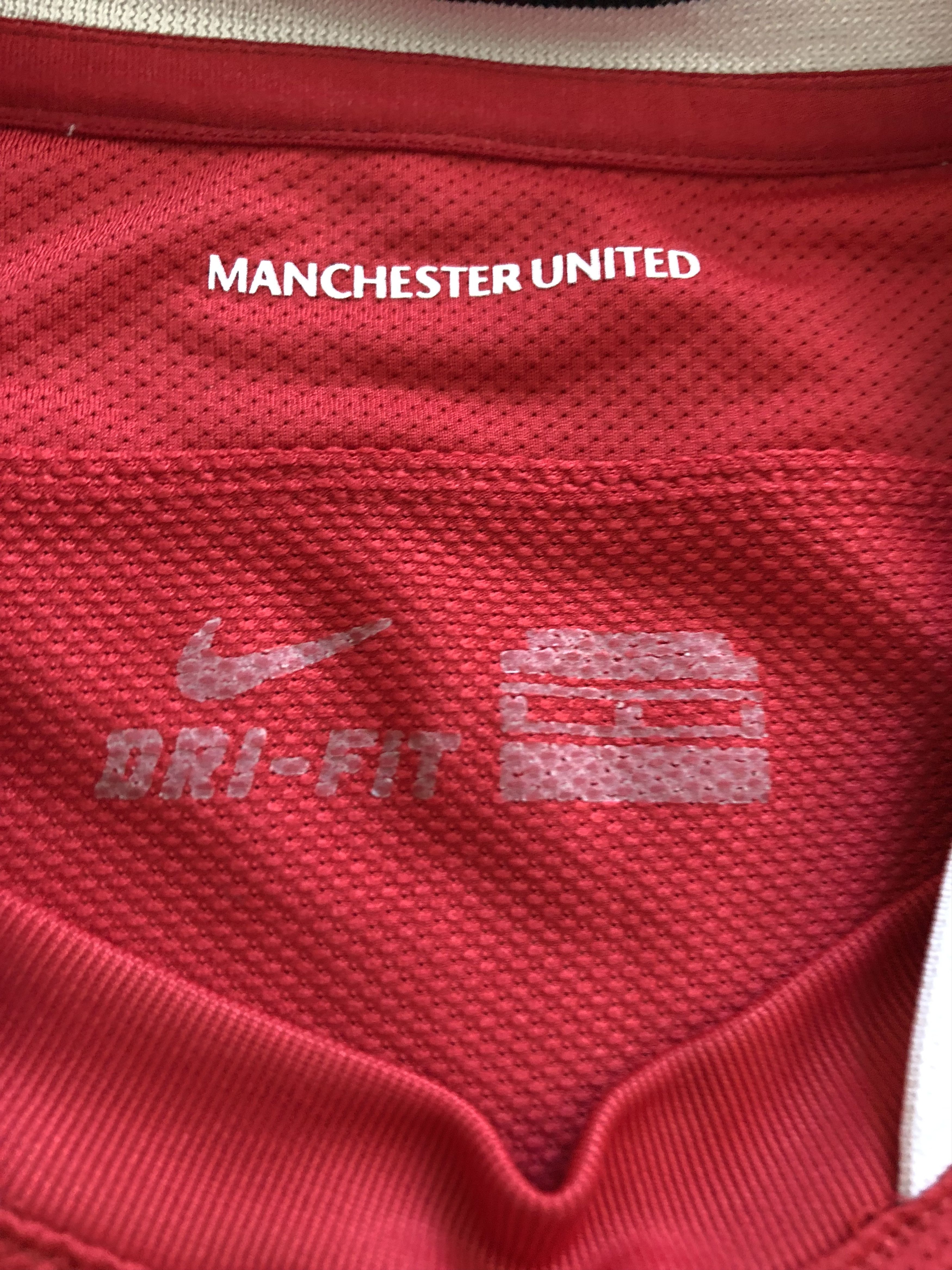 Nike Manchester United football shirt 2011 Jersey Rare Y2K Sport Size US M / EU 48-50 / 2 - 6 Thumbnail
