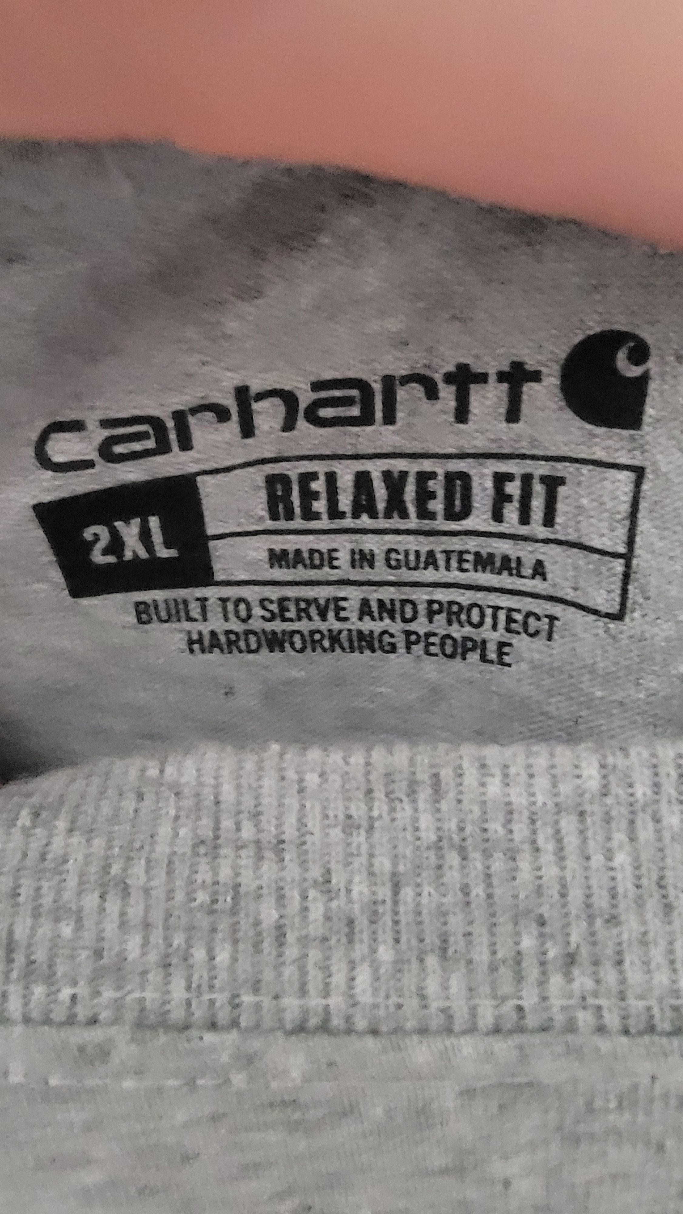 Carhartt Long sleeve shadow box lettered tee Size US XXL / EU 58 / 5 - 2 Thumbnail