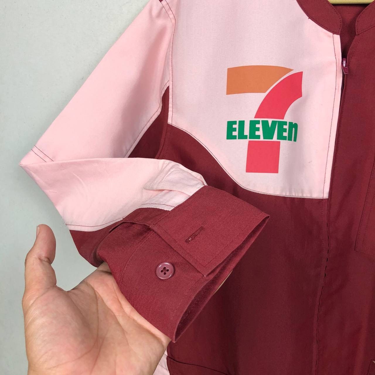 Grailed × Vintage Crazy Vintage 90s 7 Eleven Avant Garde Shirt Streetwear Size US L / EU 52-54 / 3 - 6 Thumbnail