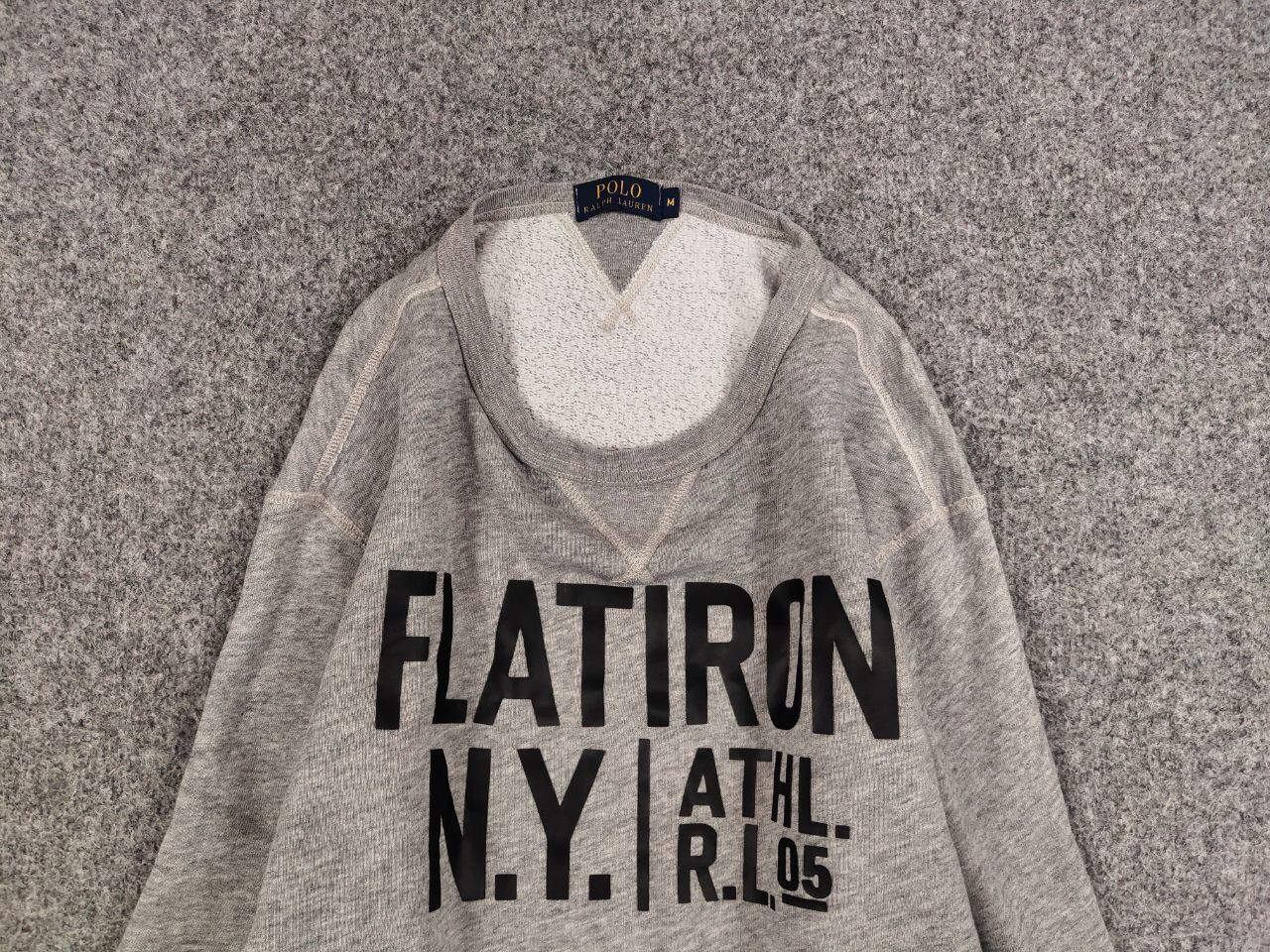 Polo Ralph Lauren Polo Ralph Lauren Flatiron N.Y. Logo Crew Check Sweatshirt Size US M / EU 48-50 / 2 - 8 Thumbnail