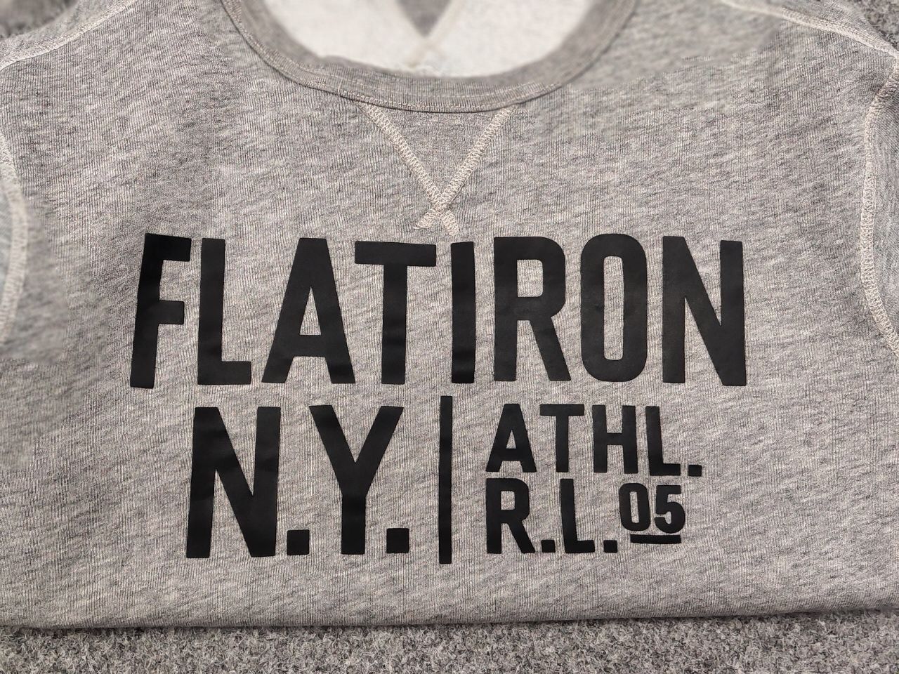 Polo Ralph Lauren Polo Ralph Lauren Flatiron N.Y. Logo Crew Check Sweatshirt Size US M / EU 48-50 / 2 - 19 Thumbnail