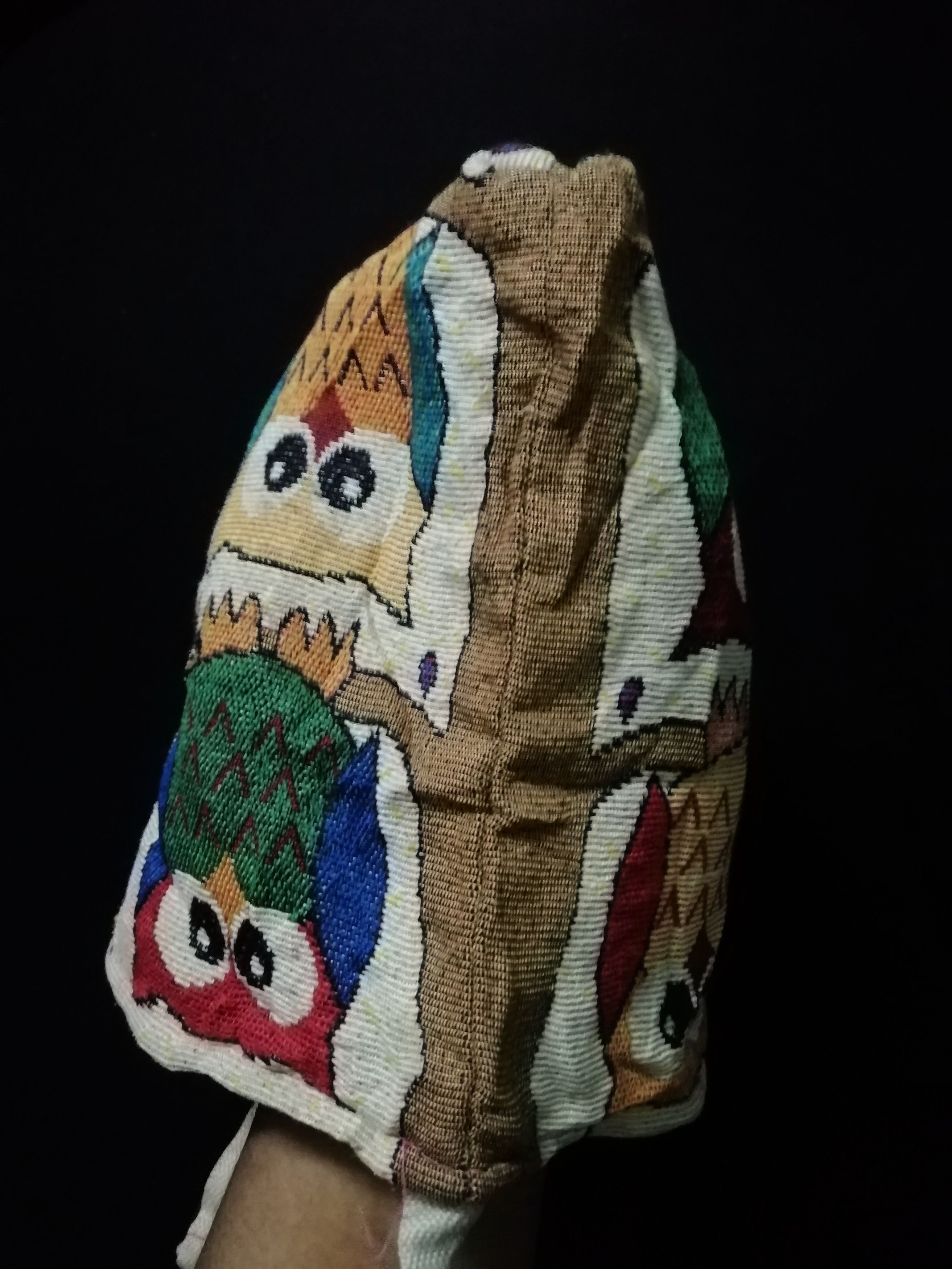 Vintage Vintage Art Owl Printed Crossbody Bag Size ONE SIZE - 6 Thumbnail