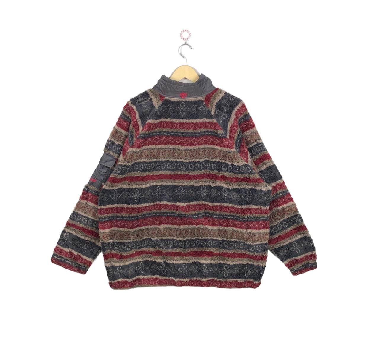 Timberland × Vintage Vintage 90s Timberland Weathergear Sherpa Fleece Jacket Size US L / EU 52-54 / 3 - 2 Thumbnail