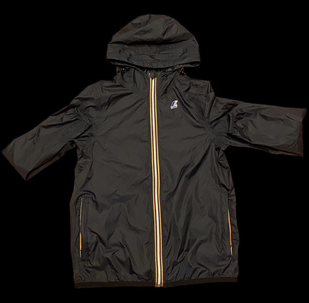 K-Way K Way y2k PACKABLE FULL ZIP WINDBREAKER & RAIN JACKET Size US S / EU 44-46 / 1 - 1 Thumbnail