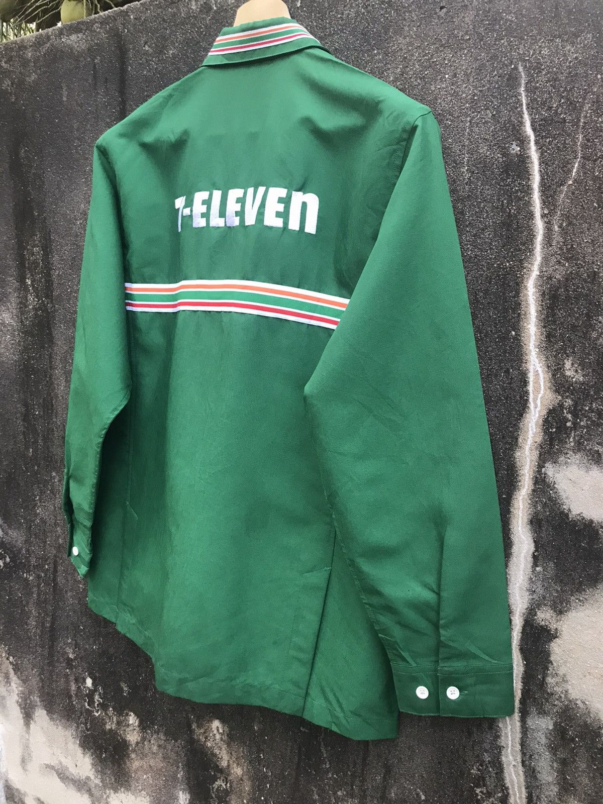 uniform experiment Vintage 7ELEVEN Workers Zipper Uniform Size US L / EU 52-54 / 3 - 10 Thumbnail