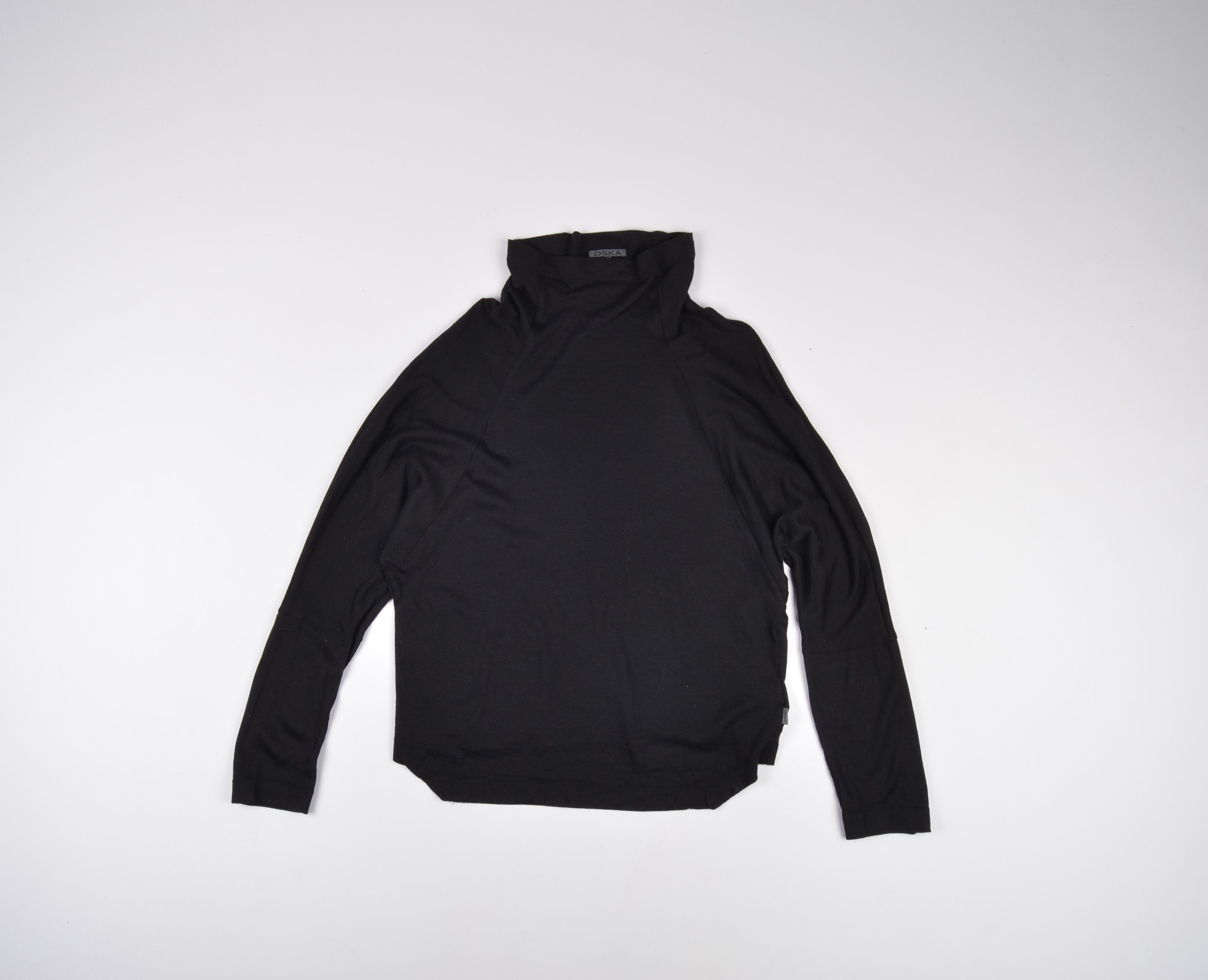 image of Oska Avant Garde Longsleeve Like Rick Owens in Black, Women's (Size Medium)