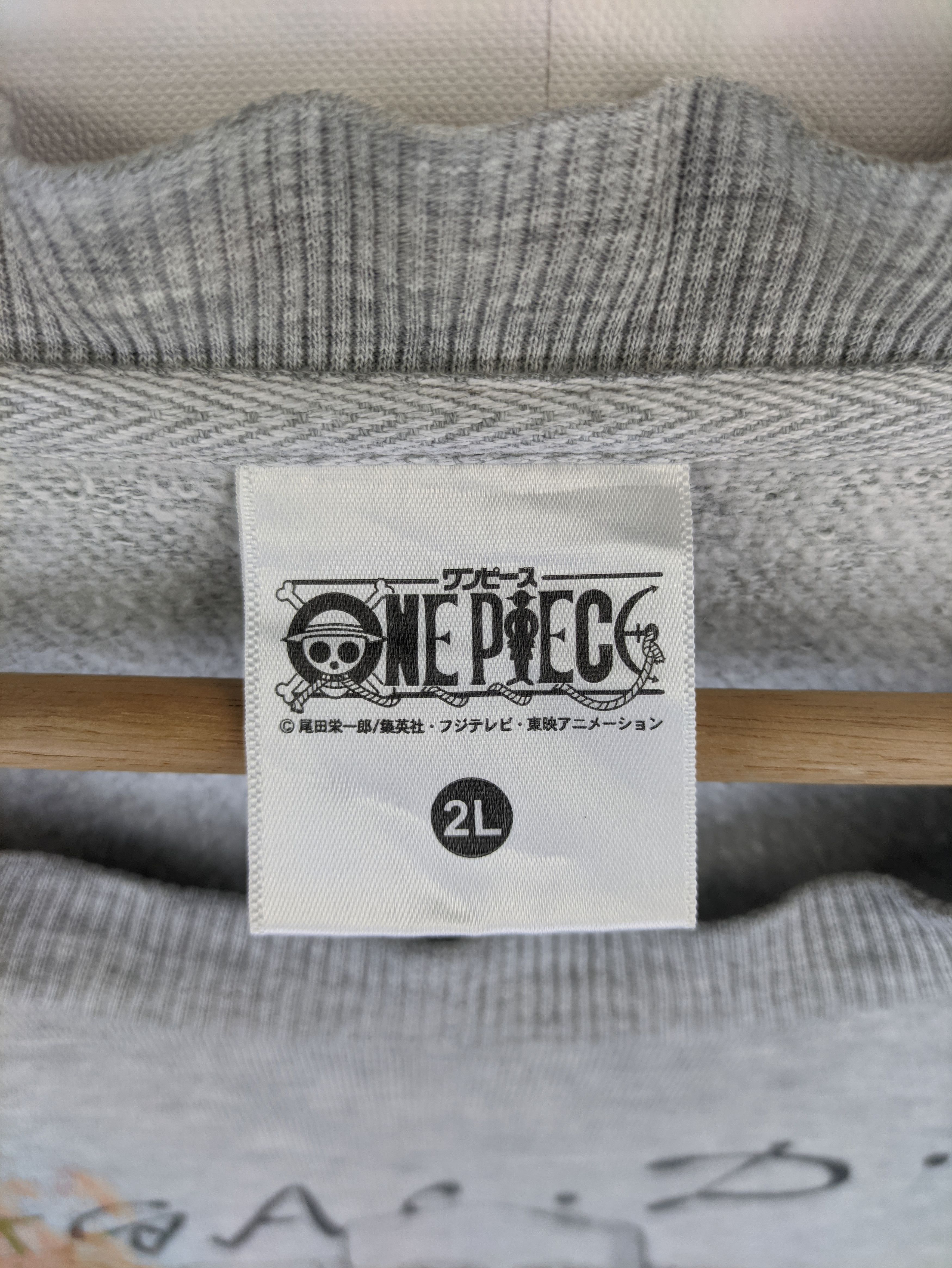 Anime Steals🔥Vintage Sweatshirt Anime Portgas D. Ace One Piece Size US XXL / EU 58 / 5 - 3 Thumbnail