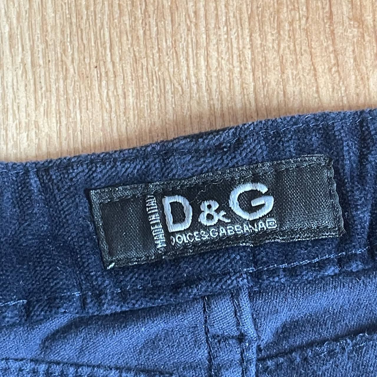Dolce & Gabbana × Vintage Vintage Dolce & Gabbana D&G low rise flare jeans Size 31" - 6 Thumbnail