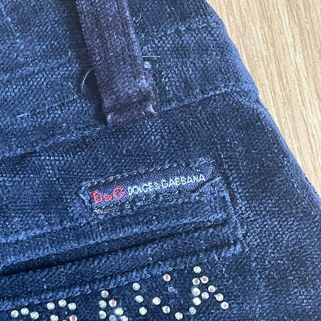 Dolce & Gabbana × Vintage Vintage Dolce & Gabbana D&G low rise flare jeans Size 31" - 15 Thumbnail