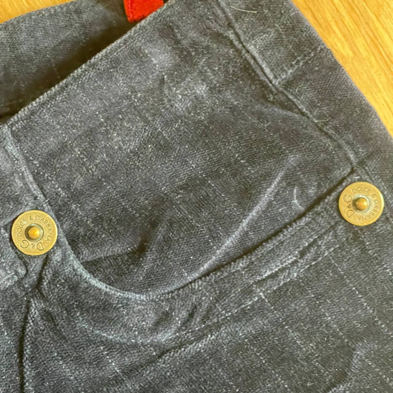 Dolce & Gabbana × Vintage Vintage Dolce & Gabbana D&G low rise flare jeans Size 31" - 5 Thumbnail