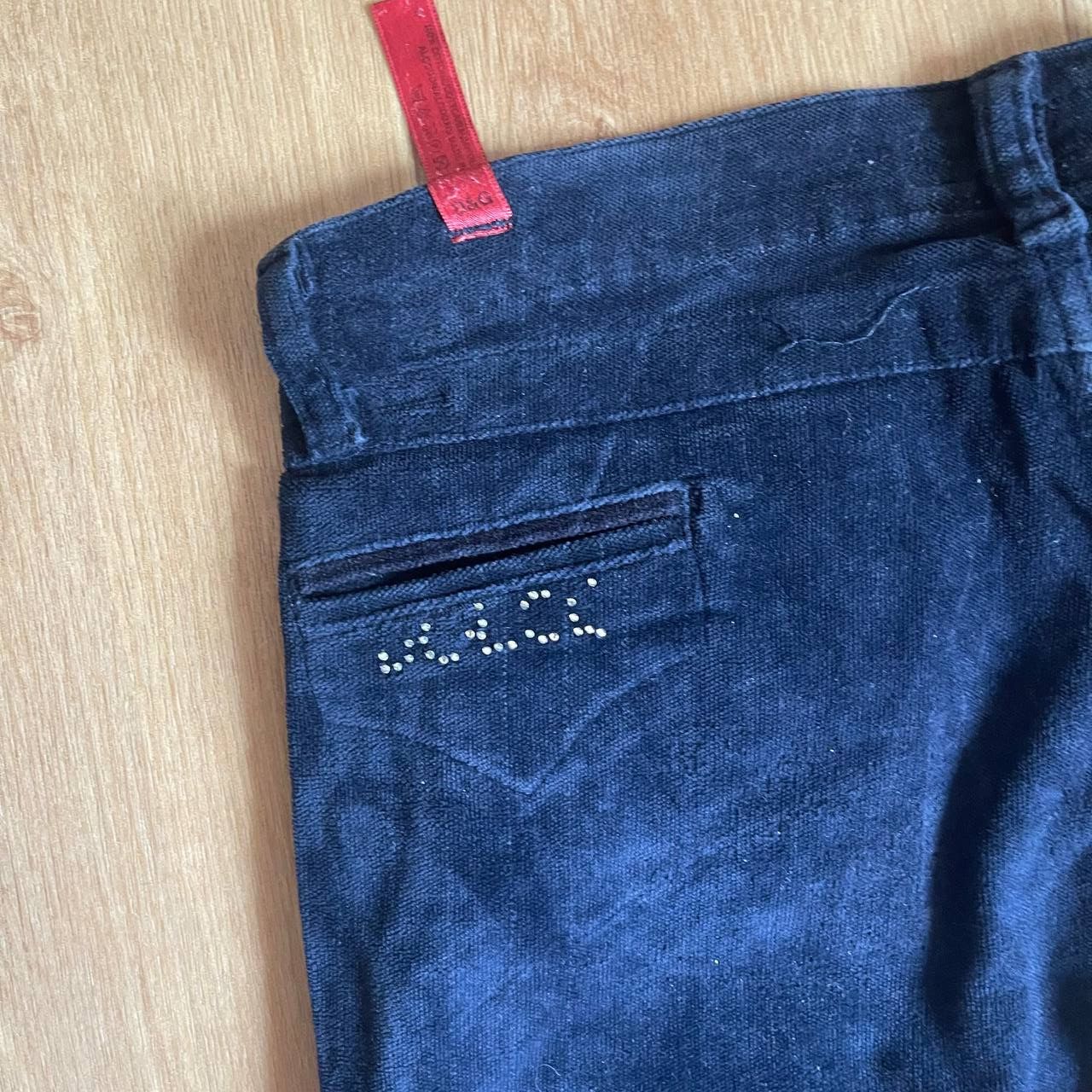 Dolce & Gabbana × Vintage Vintage Dolce & Gabbana D&G low rise flare jeans Size 31" - 13 Thumbnail