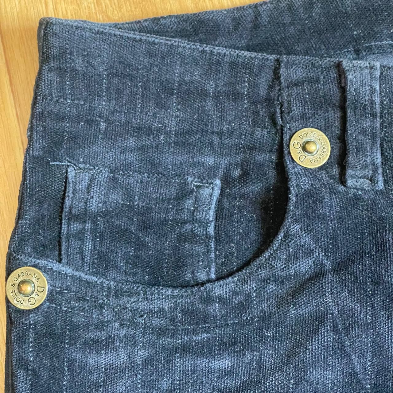 Dolce & Gabbana × Vintage Vintage Dolce & Gabbana D&G low rise flare jeans Size 31" - 4 Thumbnail