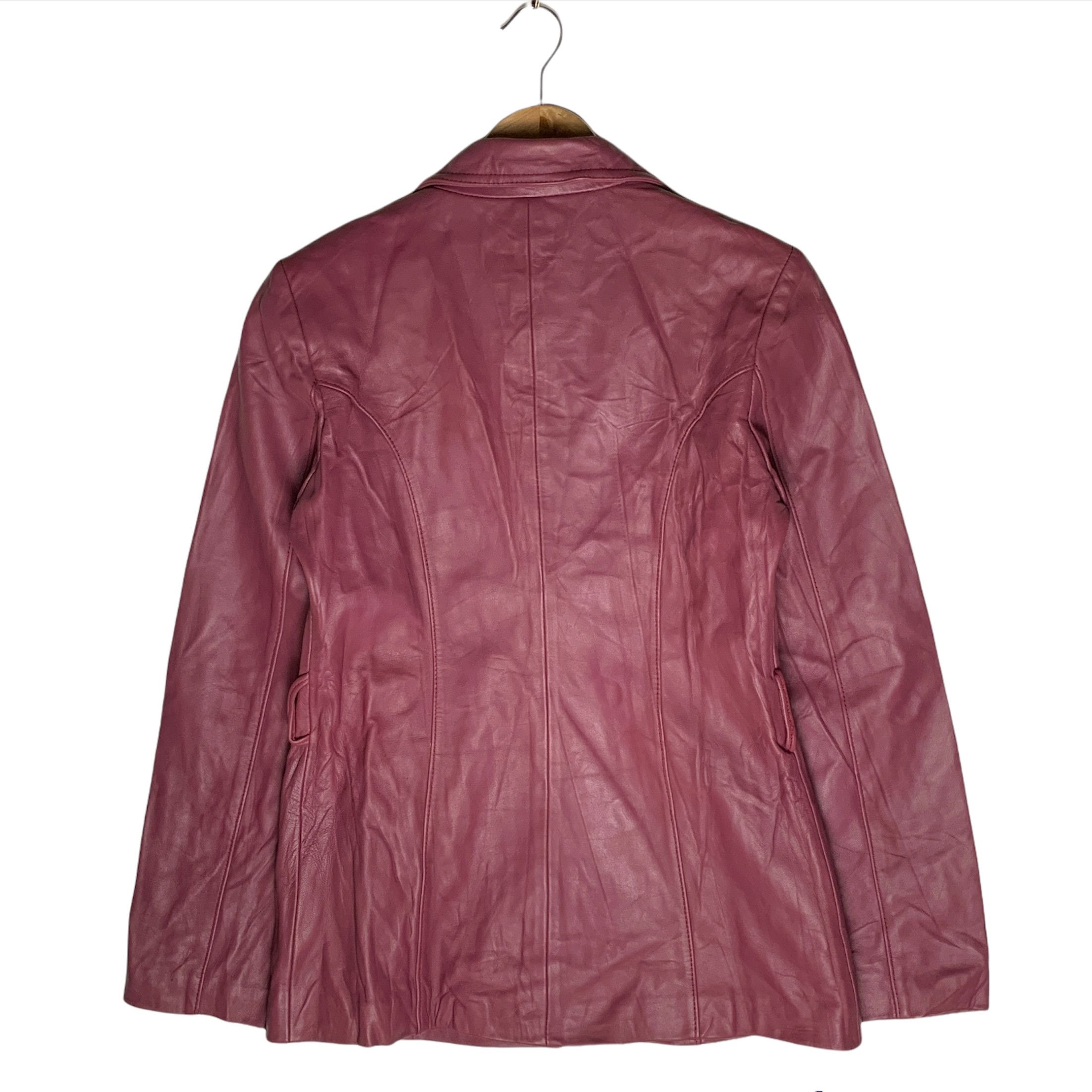 Lacoste Lacoste Leather Jacket Size M / US 6-8 / IT 42-44 - 2 Thumbnail