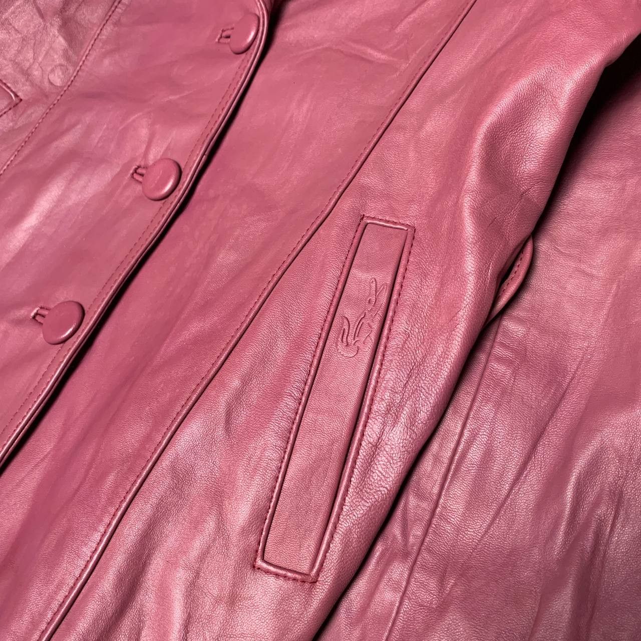 Lacoste Lacoste Leather Jacket Size M / US 6-8 / IT 42-44 - 5 Thumbnail