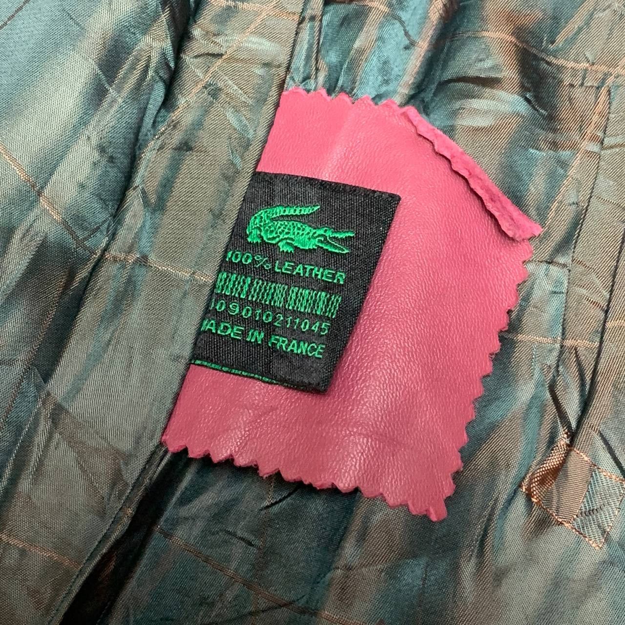Lacoste Lacoste Leather Jacket Size M / US 6-8 / IT 42-44 - 9 Thumbnail