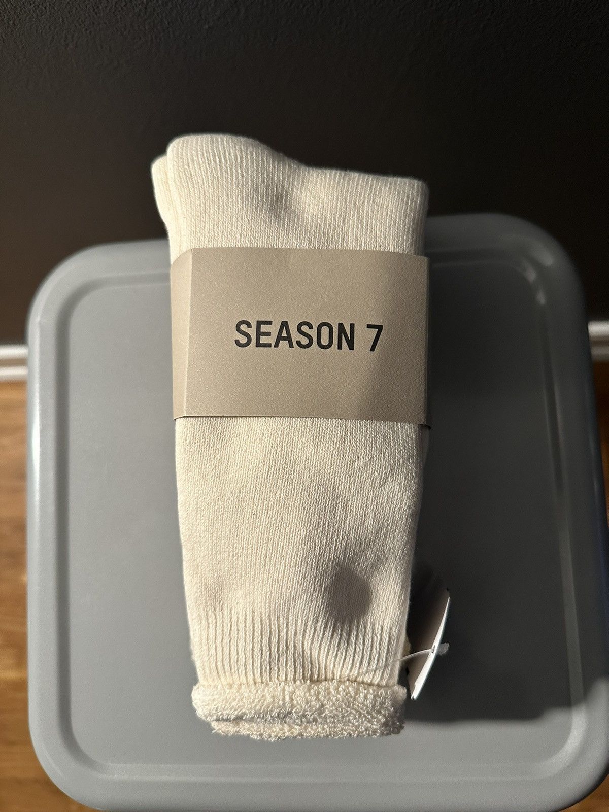 Yeezy Season Yeezy bouclette season 7 socks S/M color one brand new! | Grailed