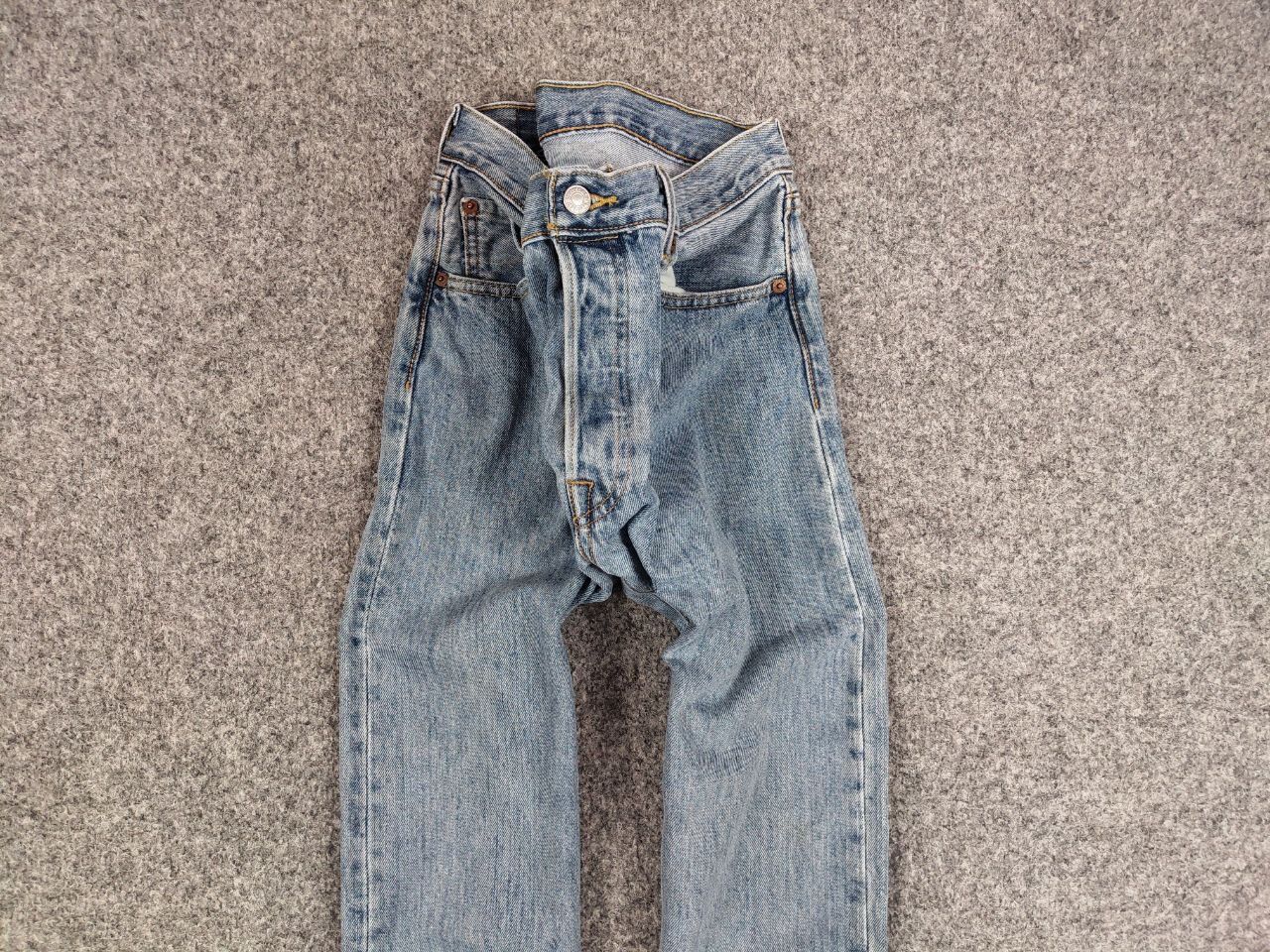 Levi's Vintage Levis 501 mens classic USA wash Denim Jeans Size US 33 - 6 Thumbnail
