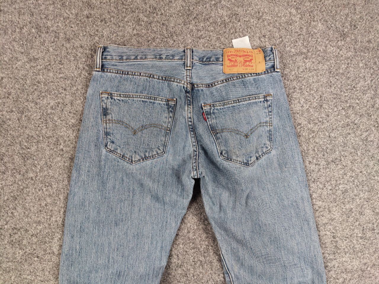 Levi's Vintage Levis 501 mens classic USA wash Denim Jeans Size US 33 - 14 Thumbnail