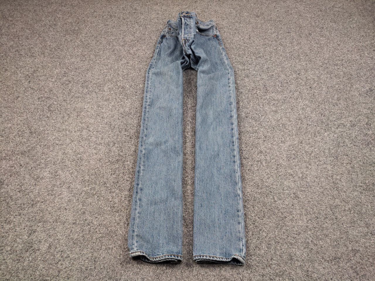 Levi's Vintage Levis 501 mens classic USA wash Denim Jeans Size US 33 - 2 Thumbnail
