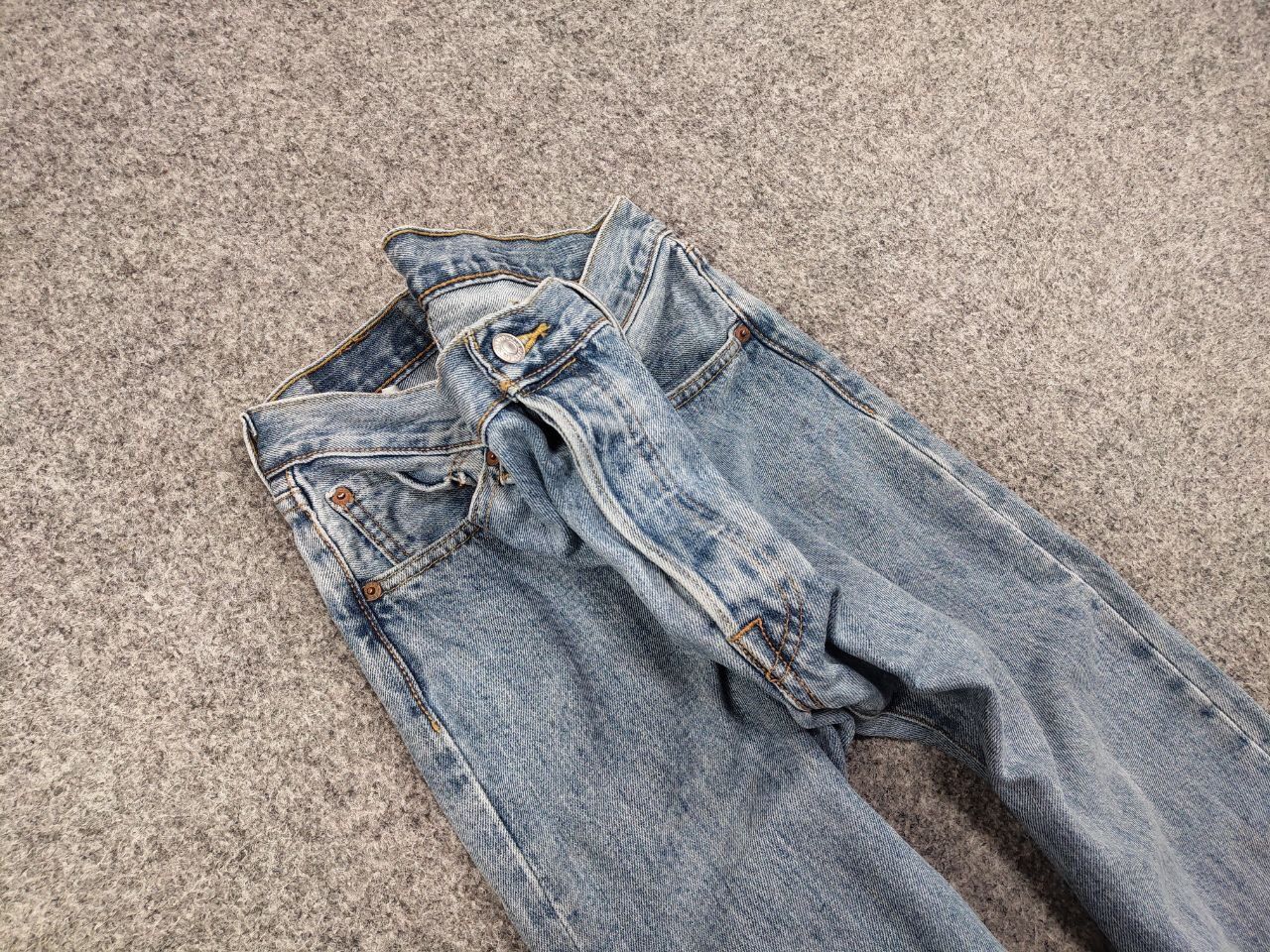 Levi's Vintage Levis 501 mens classic USA wash Denim Jeans Size US 33 - 10 Thumbnail
