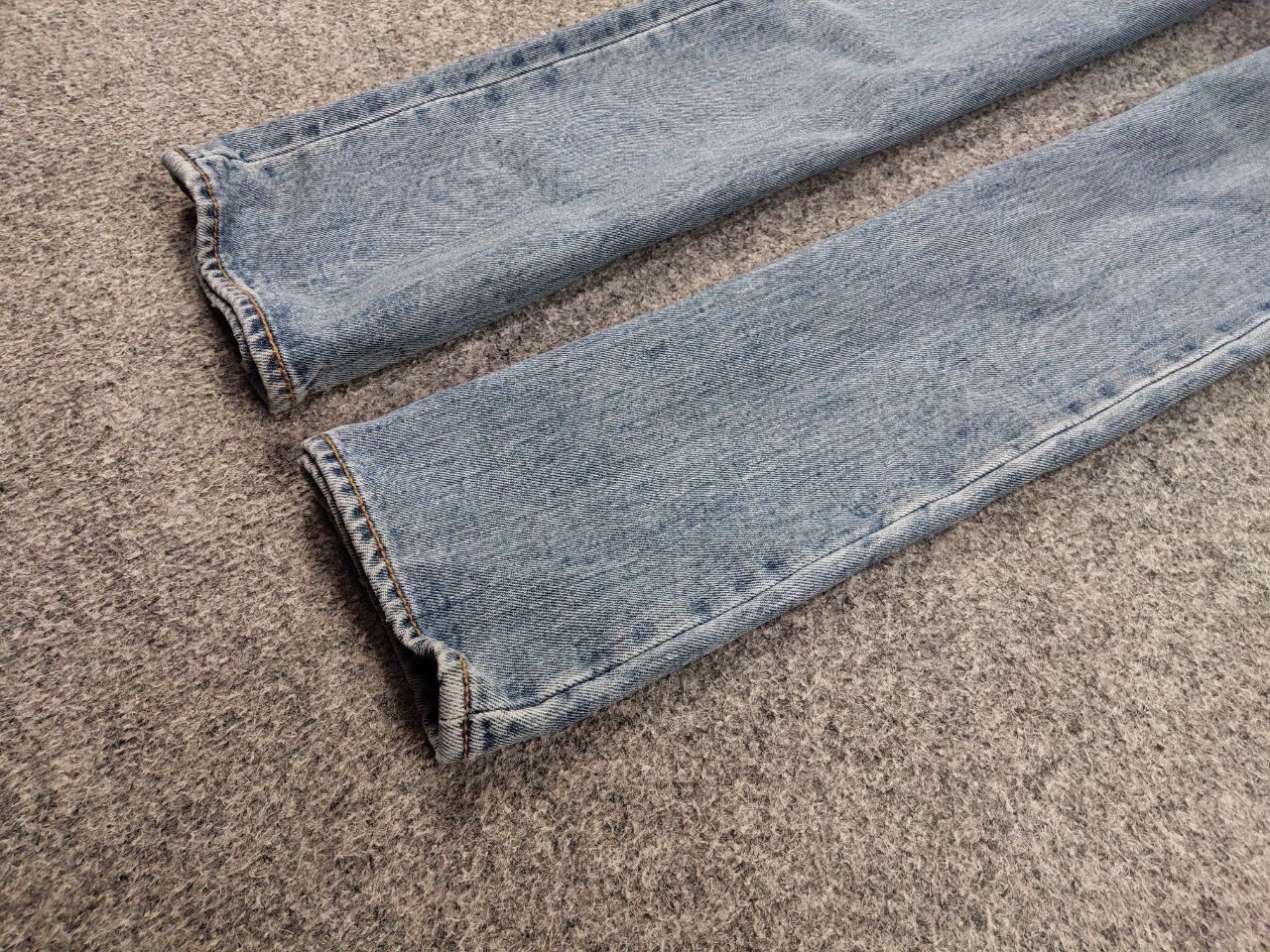 Levi's Vintage Levis 501 mens classic USA wash Denim Jeans Size US 33 - 5 Thumbnail