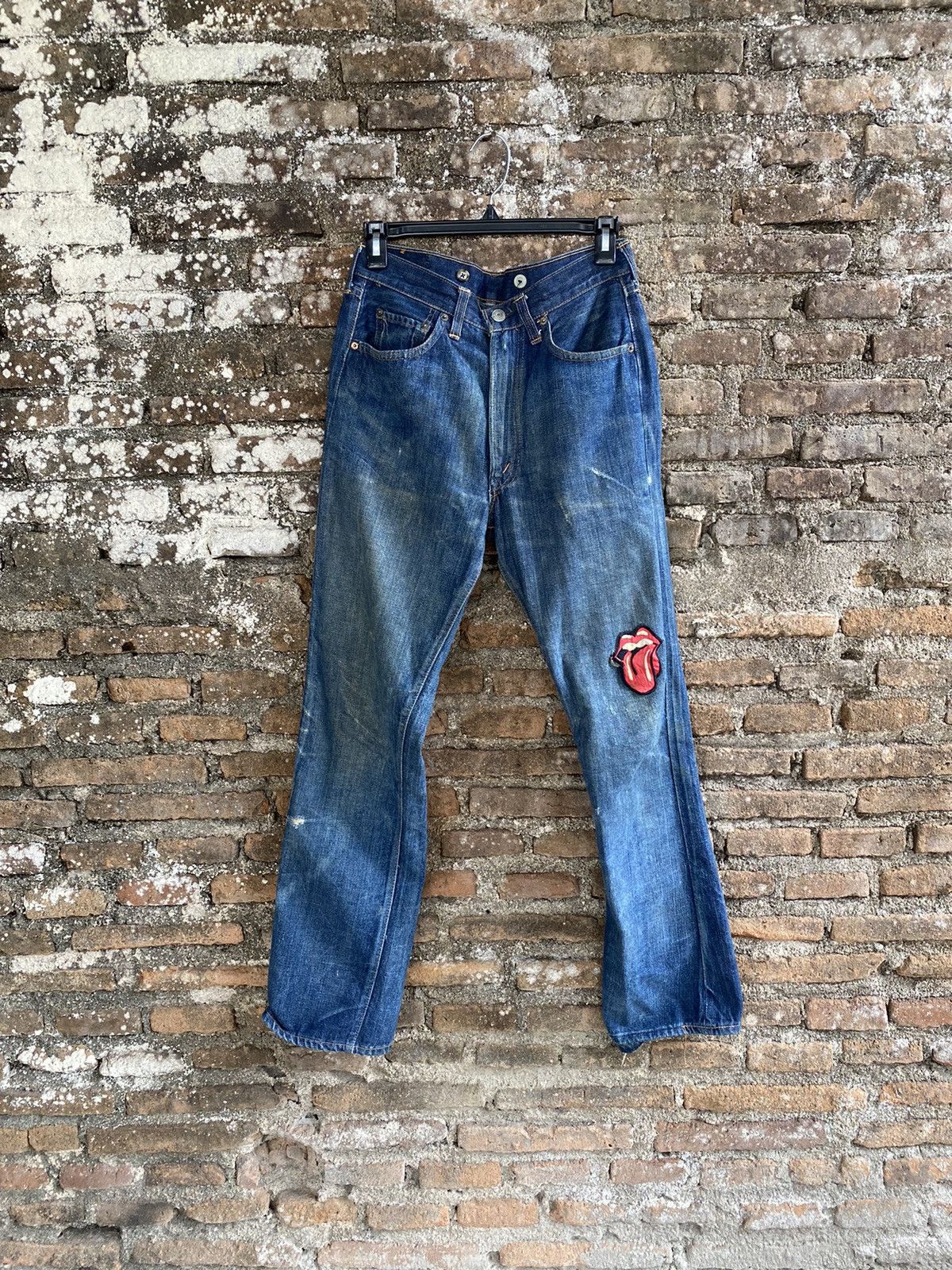 Vintage Levis 502 big E 60s button 8
