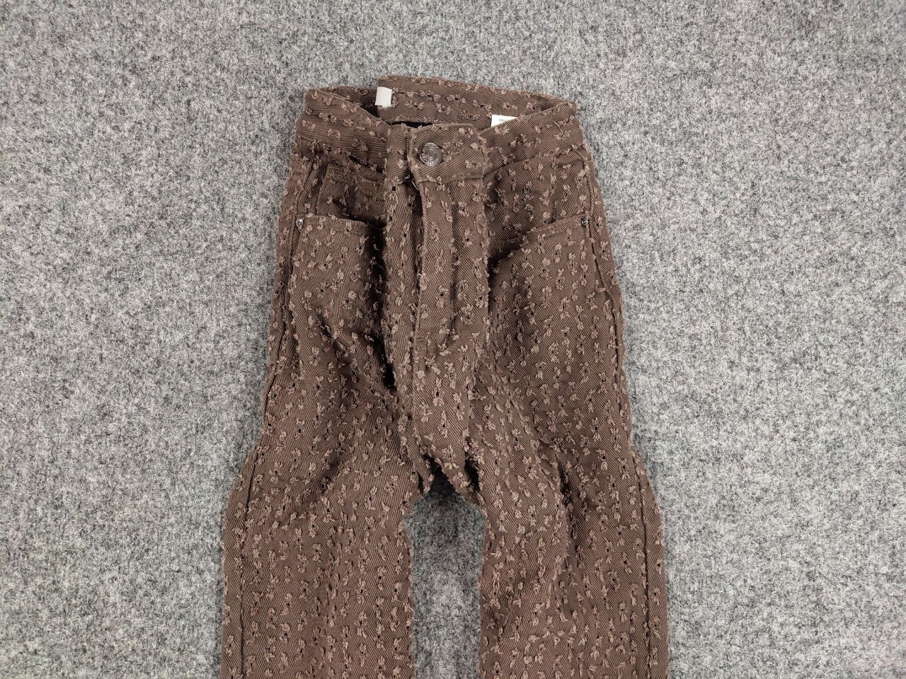 Japanese Brand Vintage Hype Japan Brown Denim Distressed Skater Jeans Size US 32 / EU 48 - 6 Thumbnail
