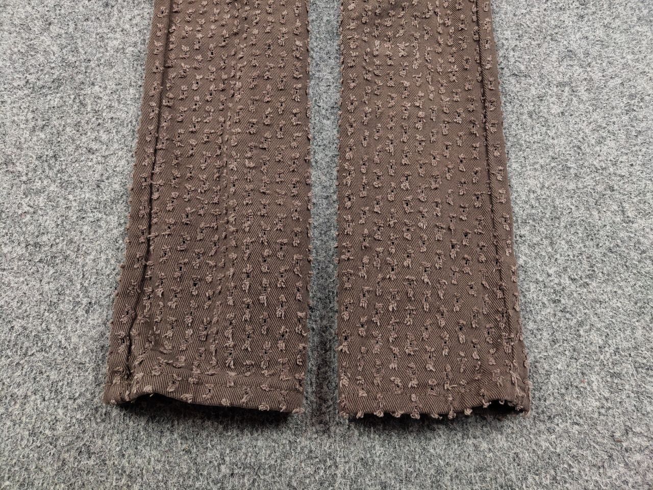 Japanese Brand Vintage Hype Japan Brown Denim Distressed Skater Jeans Size US 32 / EU 48 - 7 Thumbnail
