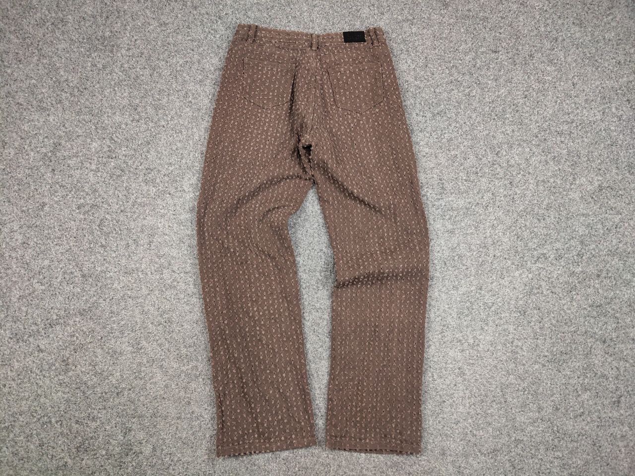 Japanese Brand Vintage Hype Japan Brown Denim Distressed Skater Jeans Size US 32 / EU 48 - 13 Thumbnail