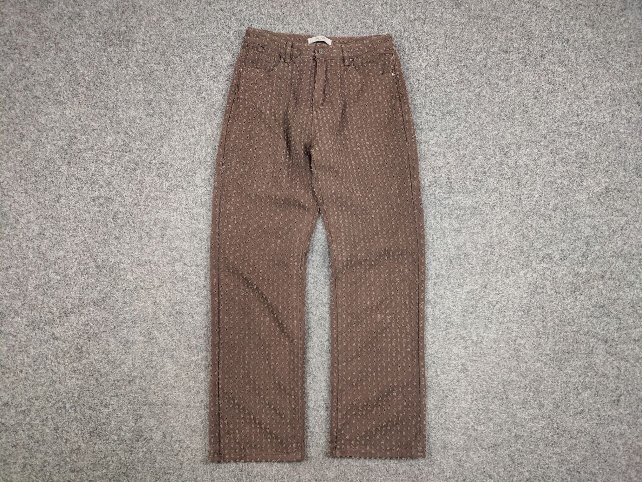 Japanese Brand Vintage Hype Japan Brown Denim Distressed Skater Jeans Size US 32 / EU 48 - 12 Thumbnail