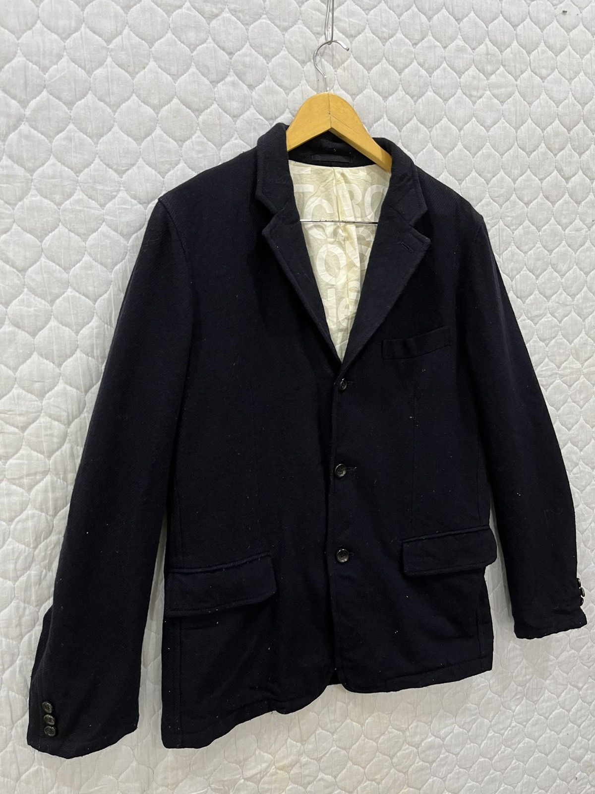 Comme des Garcons Homme U. VINTAGE COMME DES GARCONS HOMME WOOL JACKET Size US M / EU 48-50 / 2 - 4 Thumbnail
