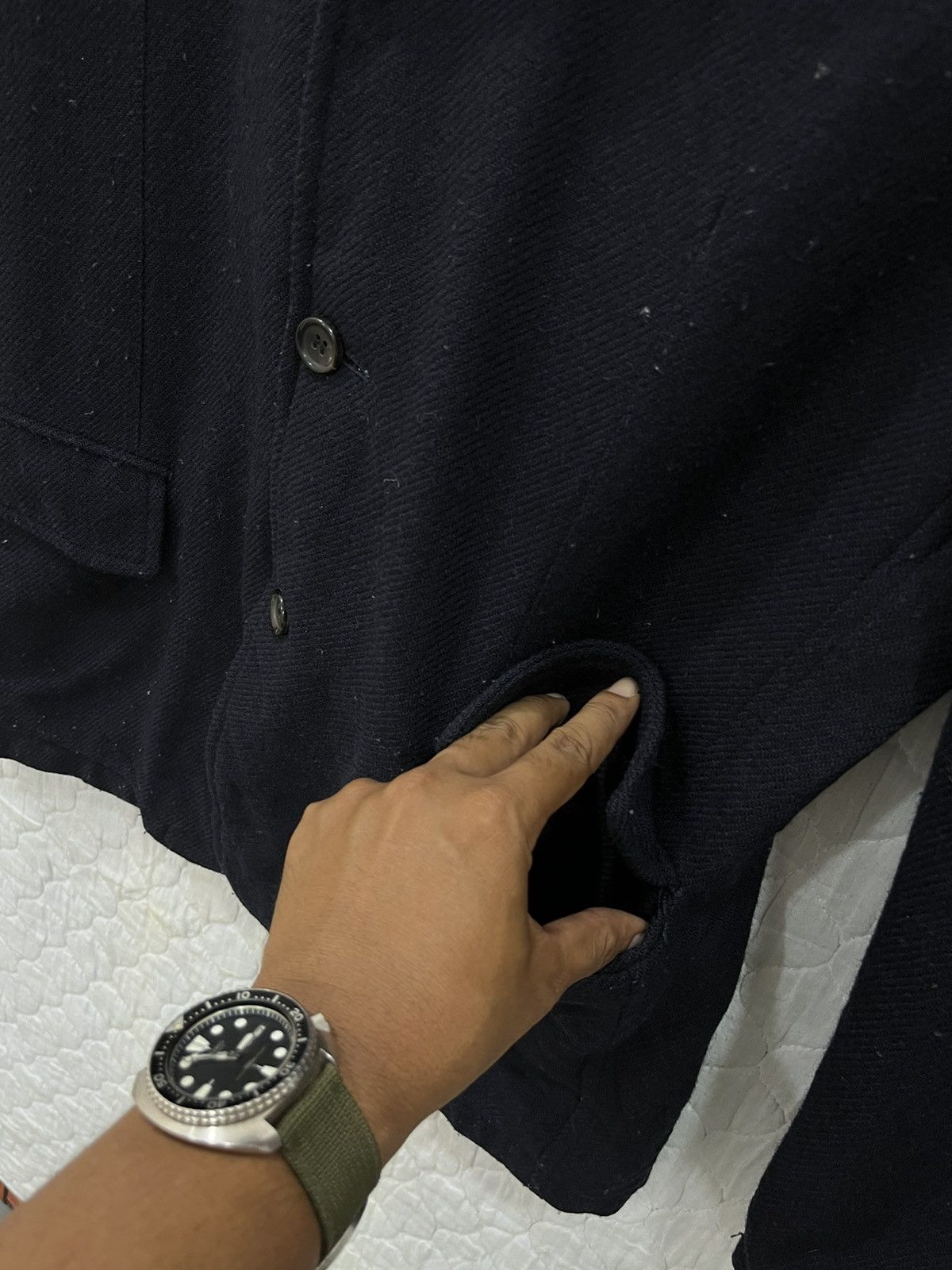 Comme des Garcons Homme U. VINTAGE COMME DES GARCONS HOMME WOOL JACKET Size US M / EU 48-50 / 2 - 11 Thumbnail