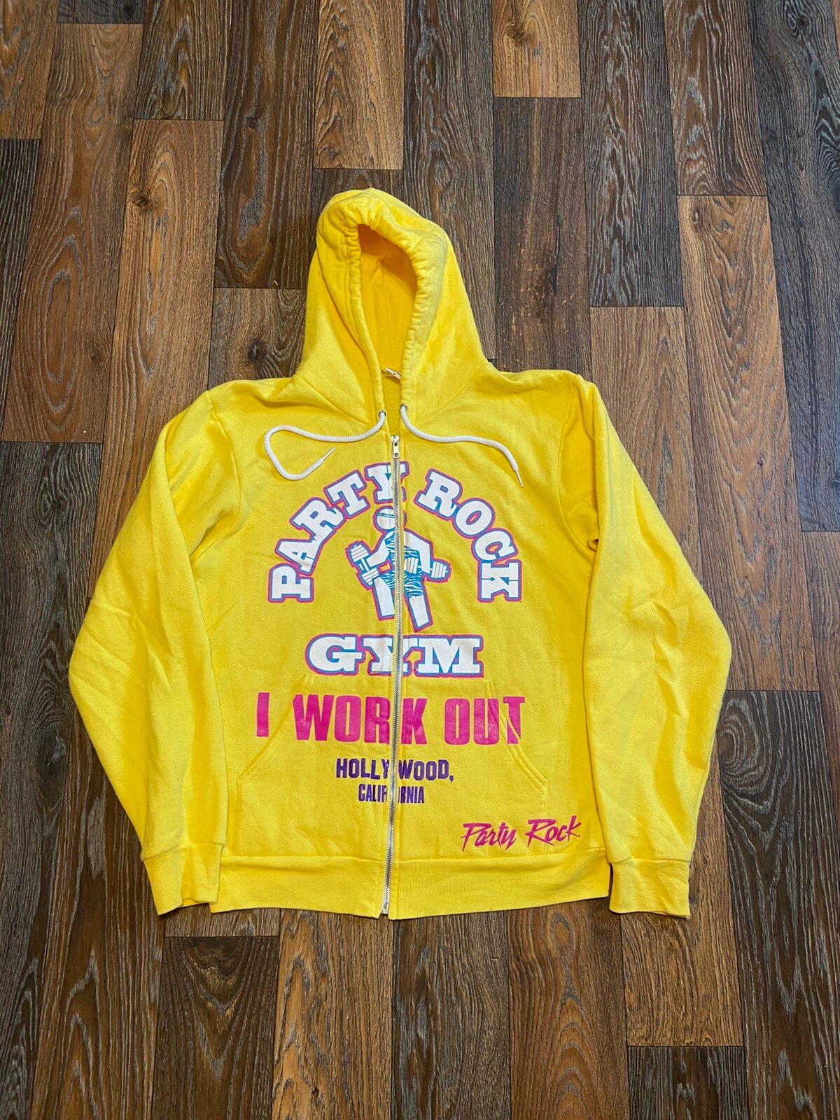 Hype CRAZY RARE Y2K LMFAO “Party Rock Anthem” Graphic Zip Hoodie Size US M / EU 48-50 / 2 - 1 Preview